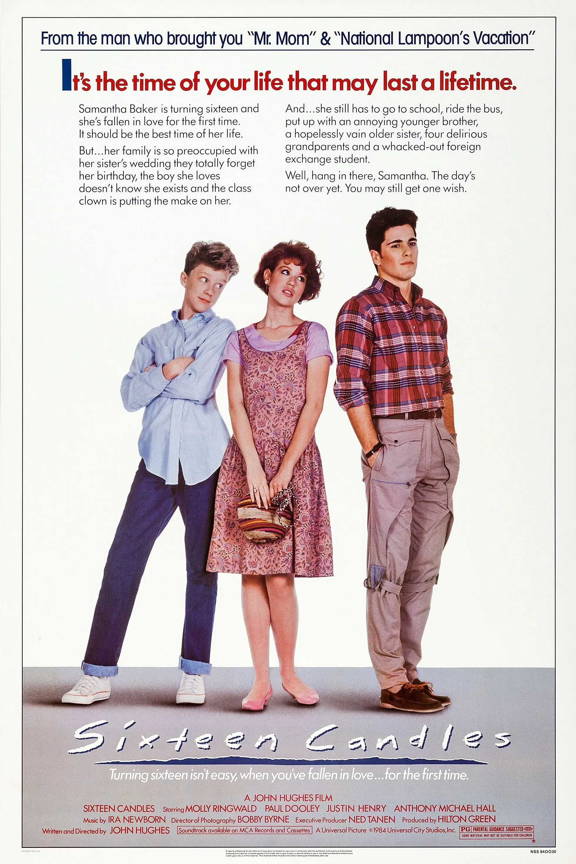Sixteen Candles @ 7:30 PM