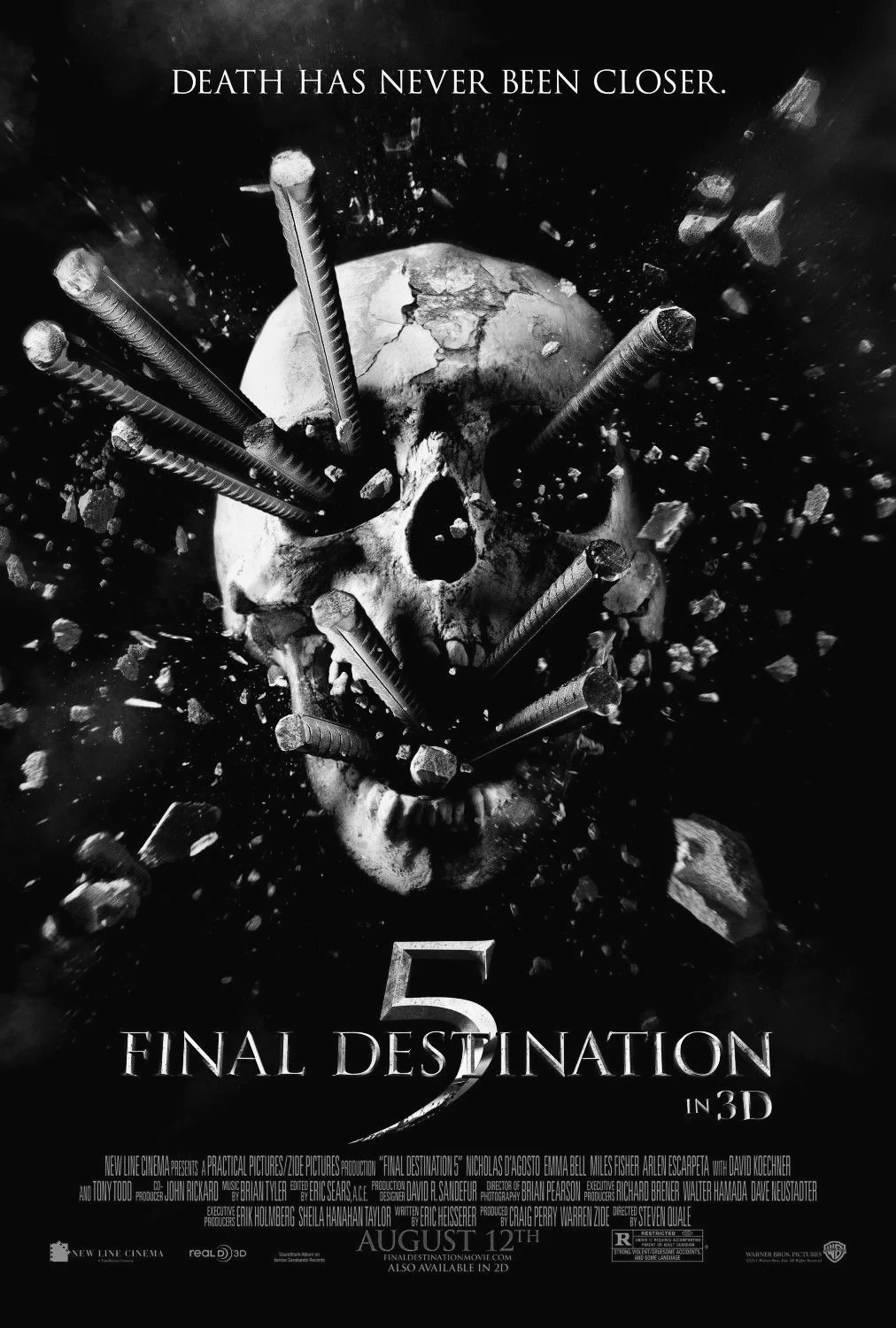 Final Destination 5 (On Digital 3D) ~ 4:30 PM &amp; 7:30 PM