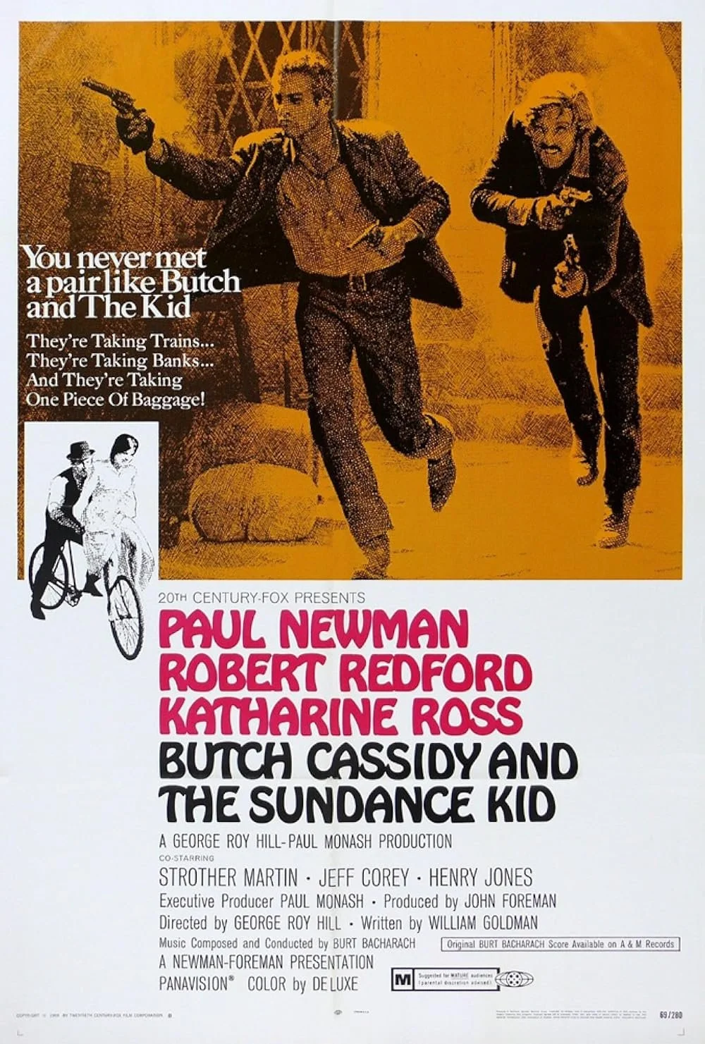 SPOTLIGHT on PAUL NEWMAN: Butch Cassidy &amp; the Sundance Kid ~ 7:30 PM