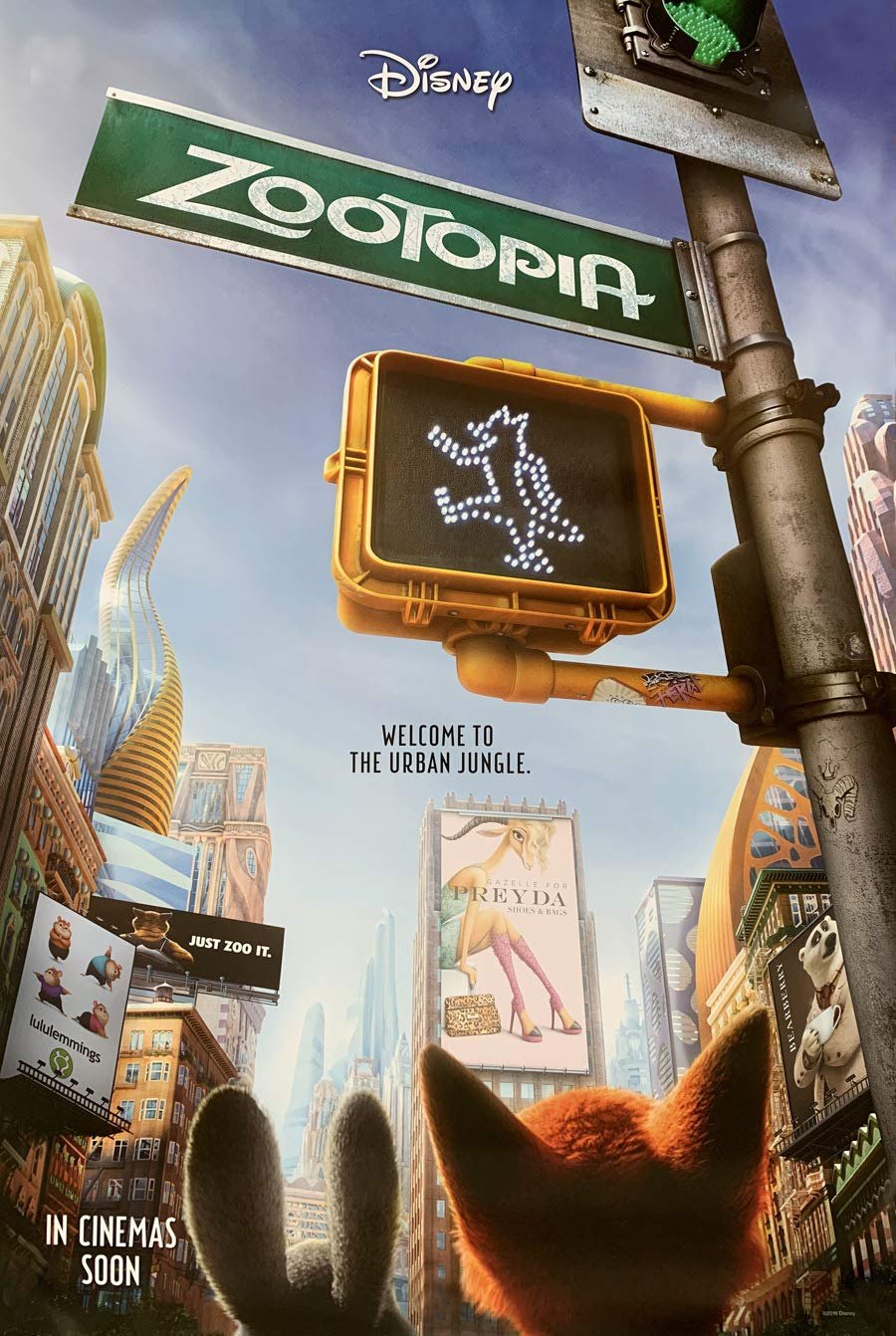 Zootopia ~ 10:00 AM (Popcorn Palace - FREE!)