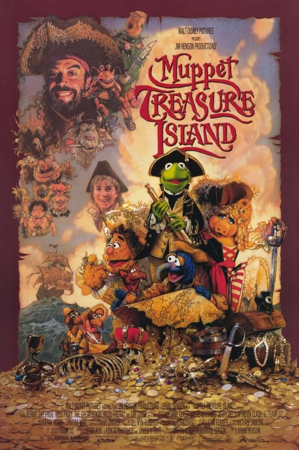 Muppet Treasure Island ~ 10:00 AM (Popcorn Palace - FREE!)