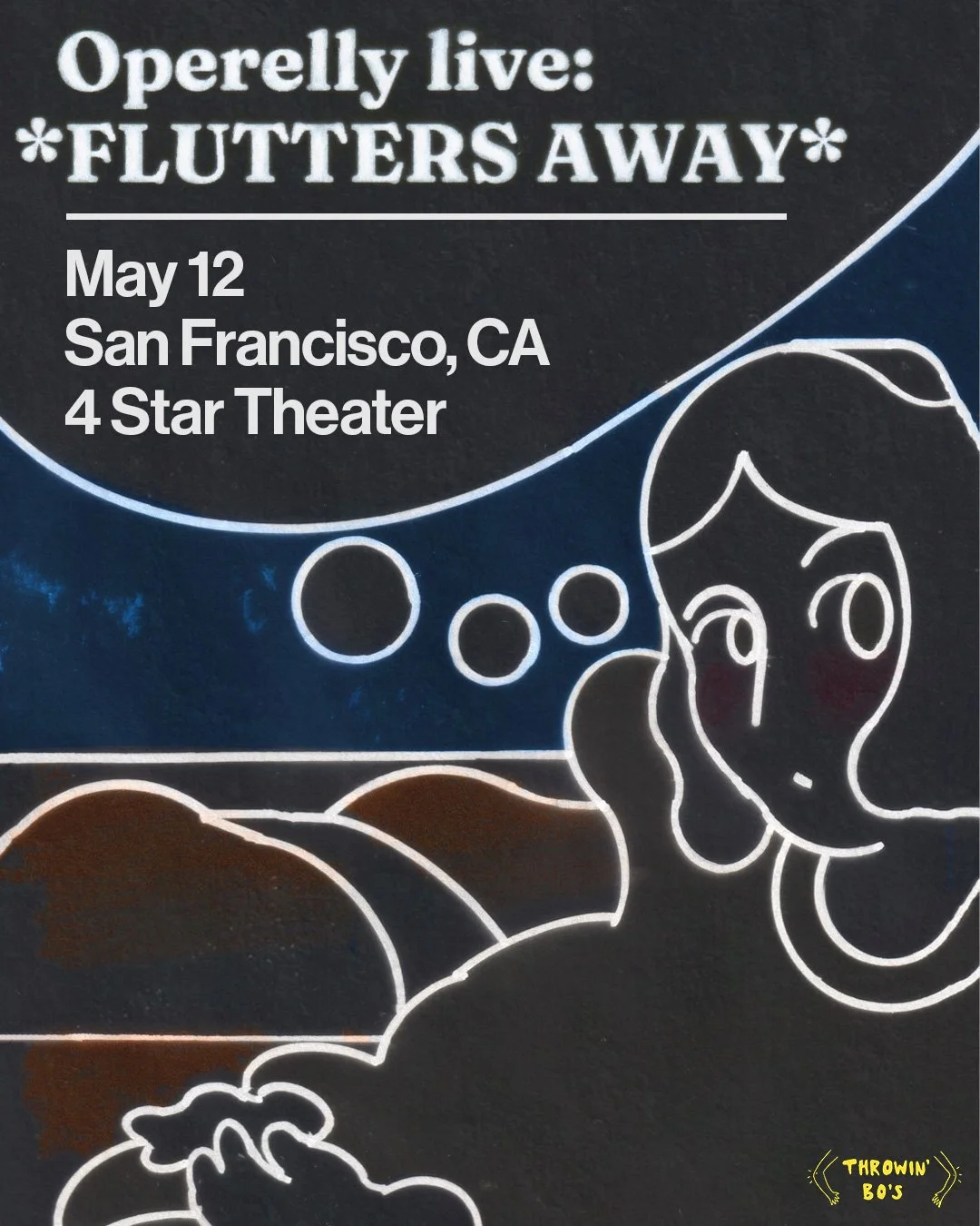 LIVE MUSIC: Operelly (Presented by THROWIN' BO'S) ~ Doors at 7:00 PM &amp; Music at 8:00 PM