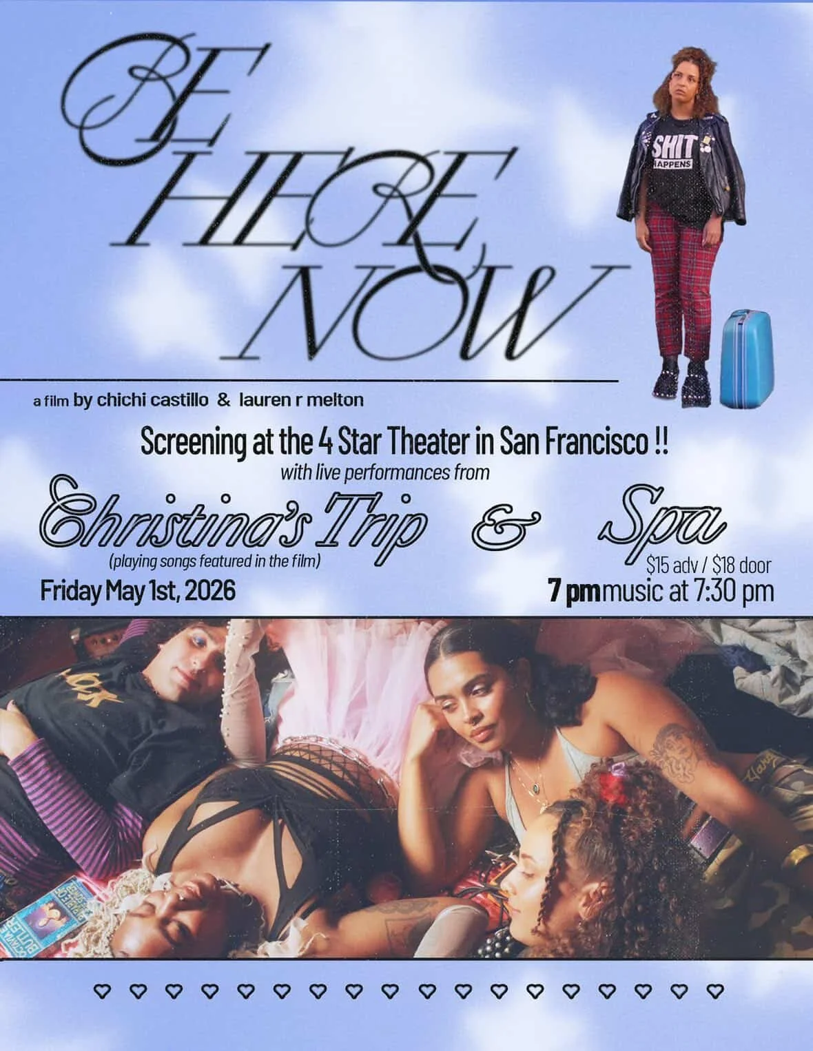 Be Here Now (with LIVE MUSIC from Christina's Trip &amp; Spa) ~ Doors at 7:00 PM, Music at 7:30 PM