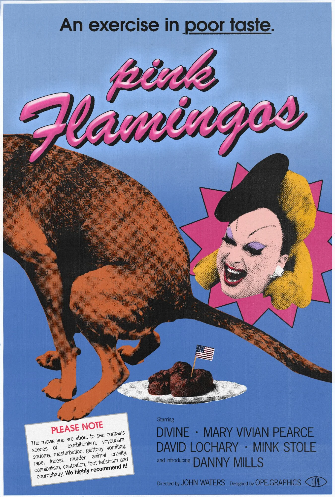 SPOTLIGHT on JOHN WATERS: Pink Flamingos ~ 7:30 PM