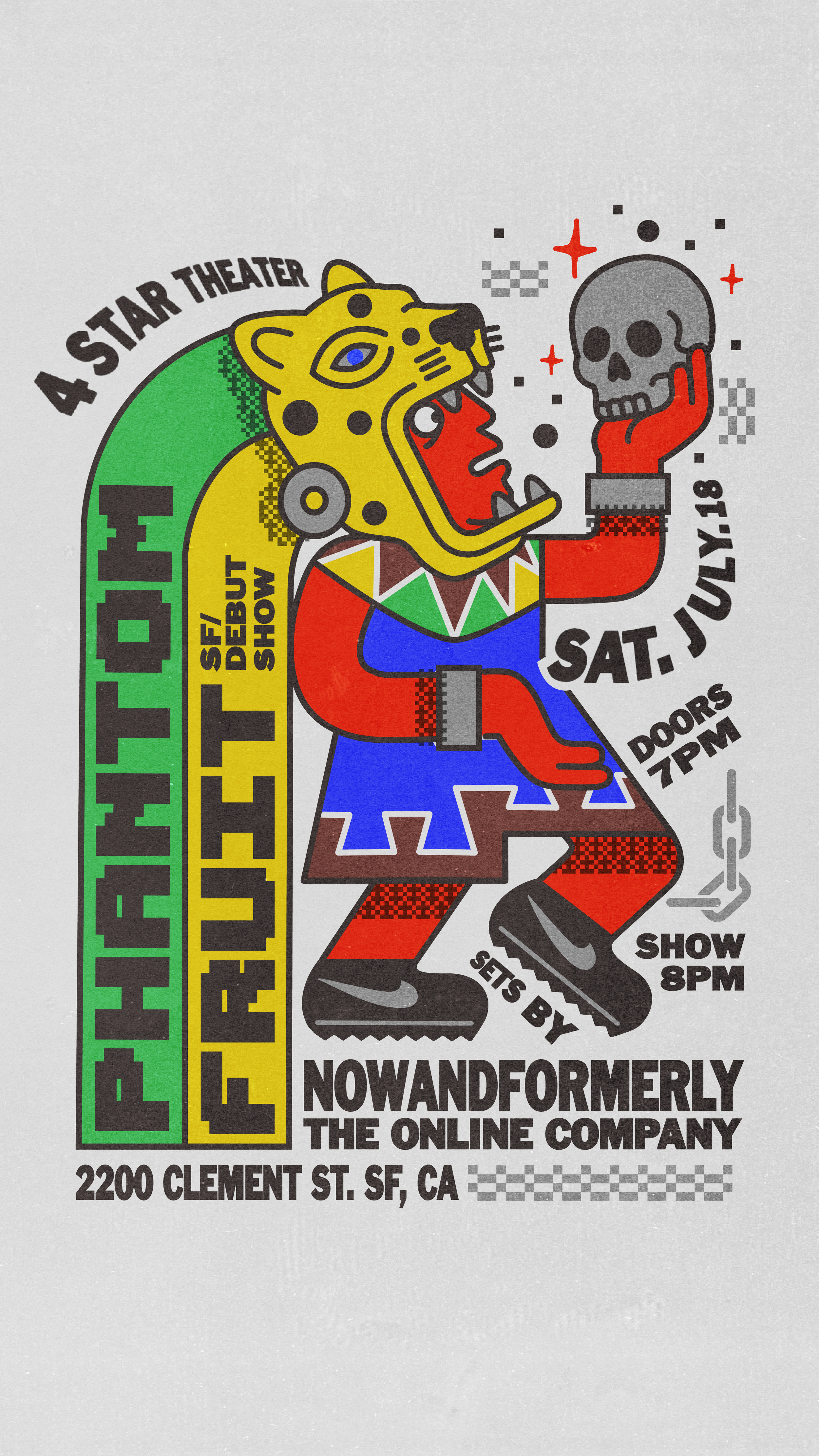 LIVE MUSIC: Phantom Fruit, Nowandformerly, The Online Company ~ Doors at 7:00 PM &amp; Music at 8:00 PM