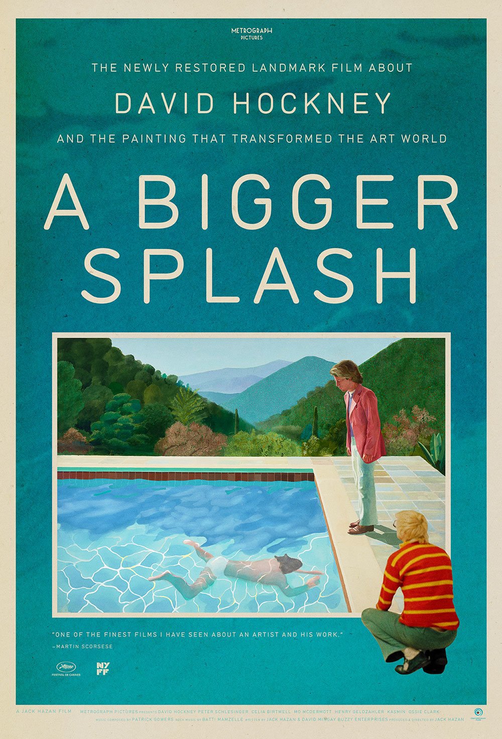 SPOTLIGHT on DAVID HOCKNEY: A Bigger Splash ~ 3:00 PM