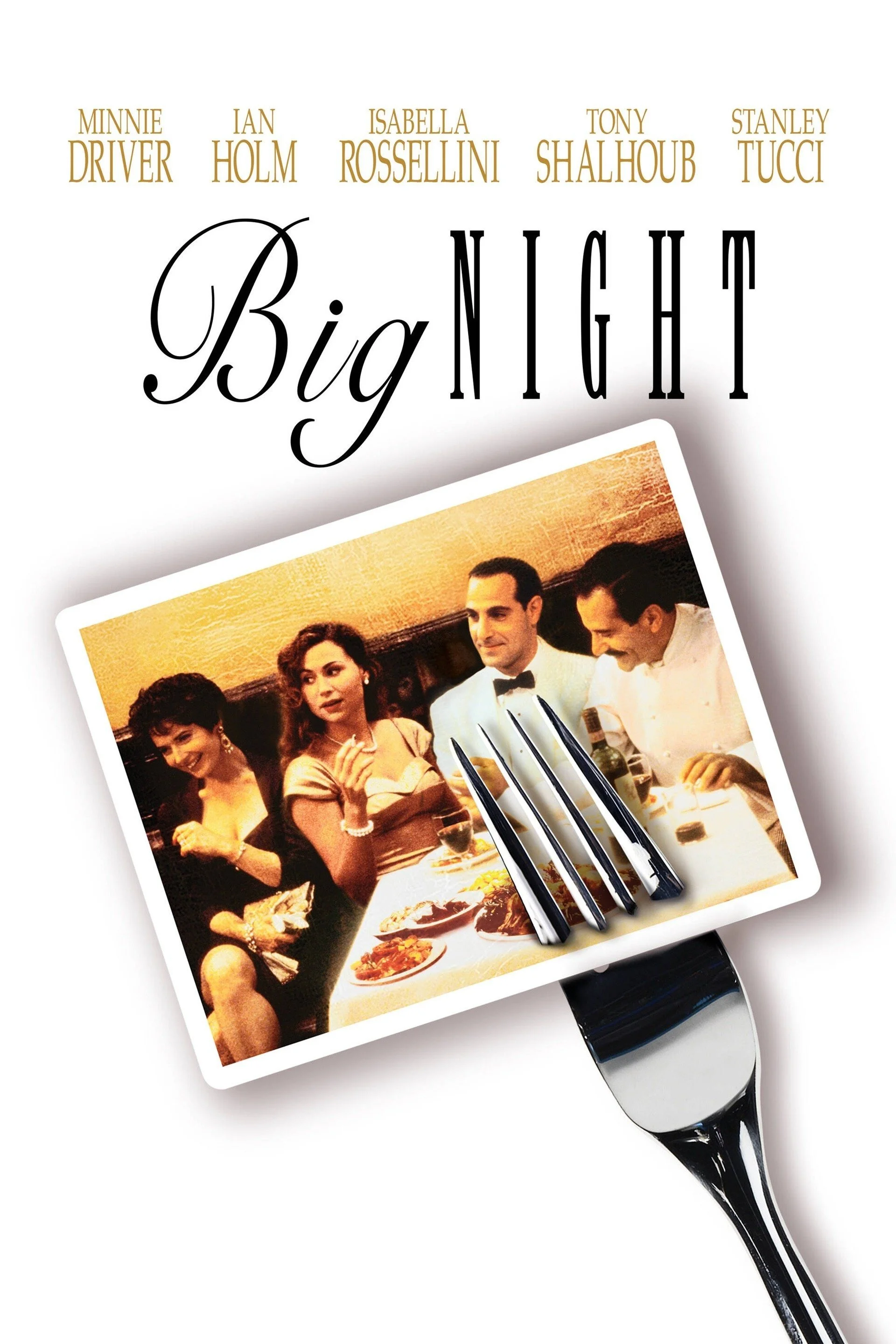 FOOD ON FILM: Big Night (with Happy Hour Gramophone Concert) ~ Music at 6:30 PM, Film at 7:00 PM