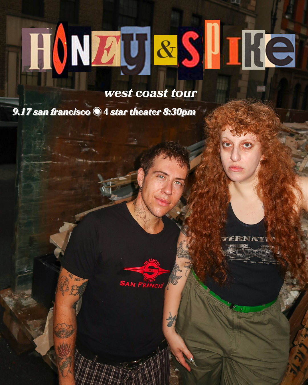 COMEDY: Honey Pluton &amp; Spike Einbinder ~ Doors at 8:30 PM &amp; Show at 9:00 PM
