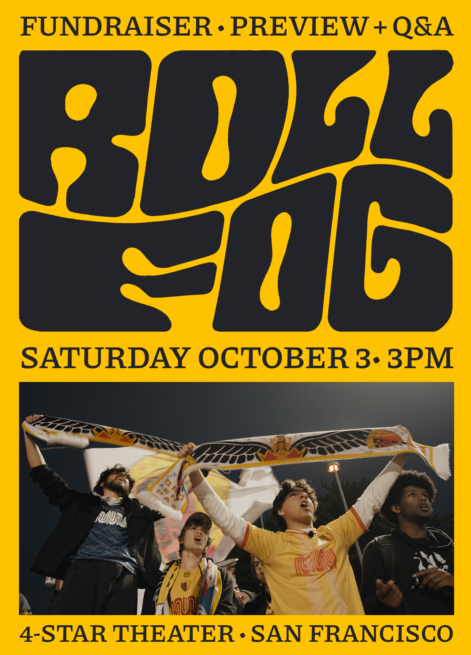 Roll Fog (Preview Screening Fundraiser with Q&amp;A) ~ 3:00 PM