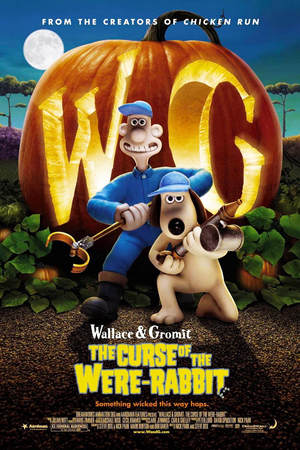 Wallace &amp; Gromit: The Curse of the Were-Rabbit ~ 10:00 AM (Popcorn Palace - FREE!)