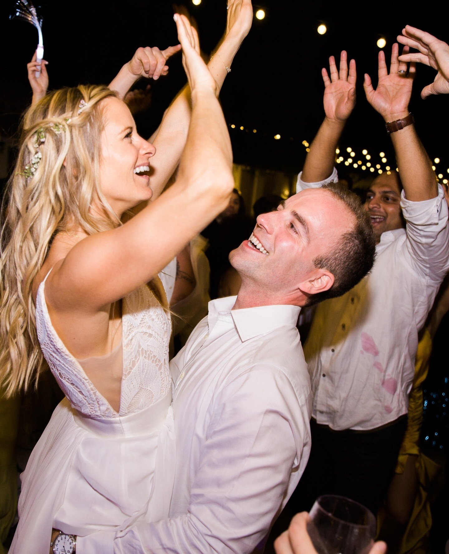 #TuesdayTip: If you want a KILLER dance floor at your wedding, one of the absolute BEST ways to ensure that (besides hiring the best DJs) is to make sure YOU are out on the dancefloor. Where the couple goes, the guests will follow. So if you're groov