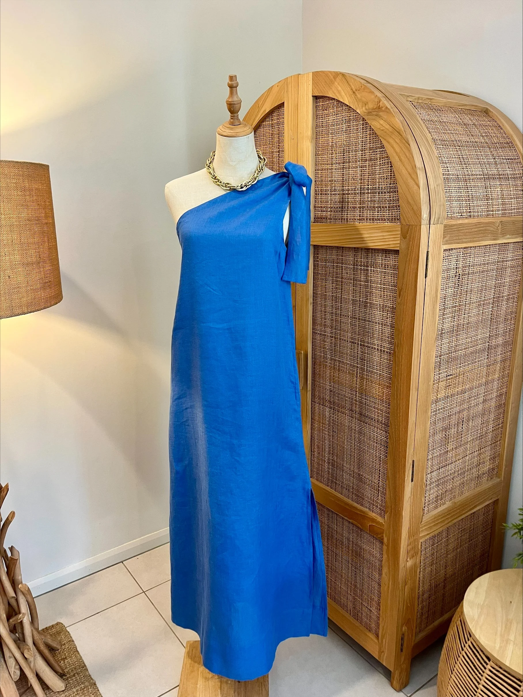 Lynnie Dress - Blue