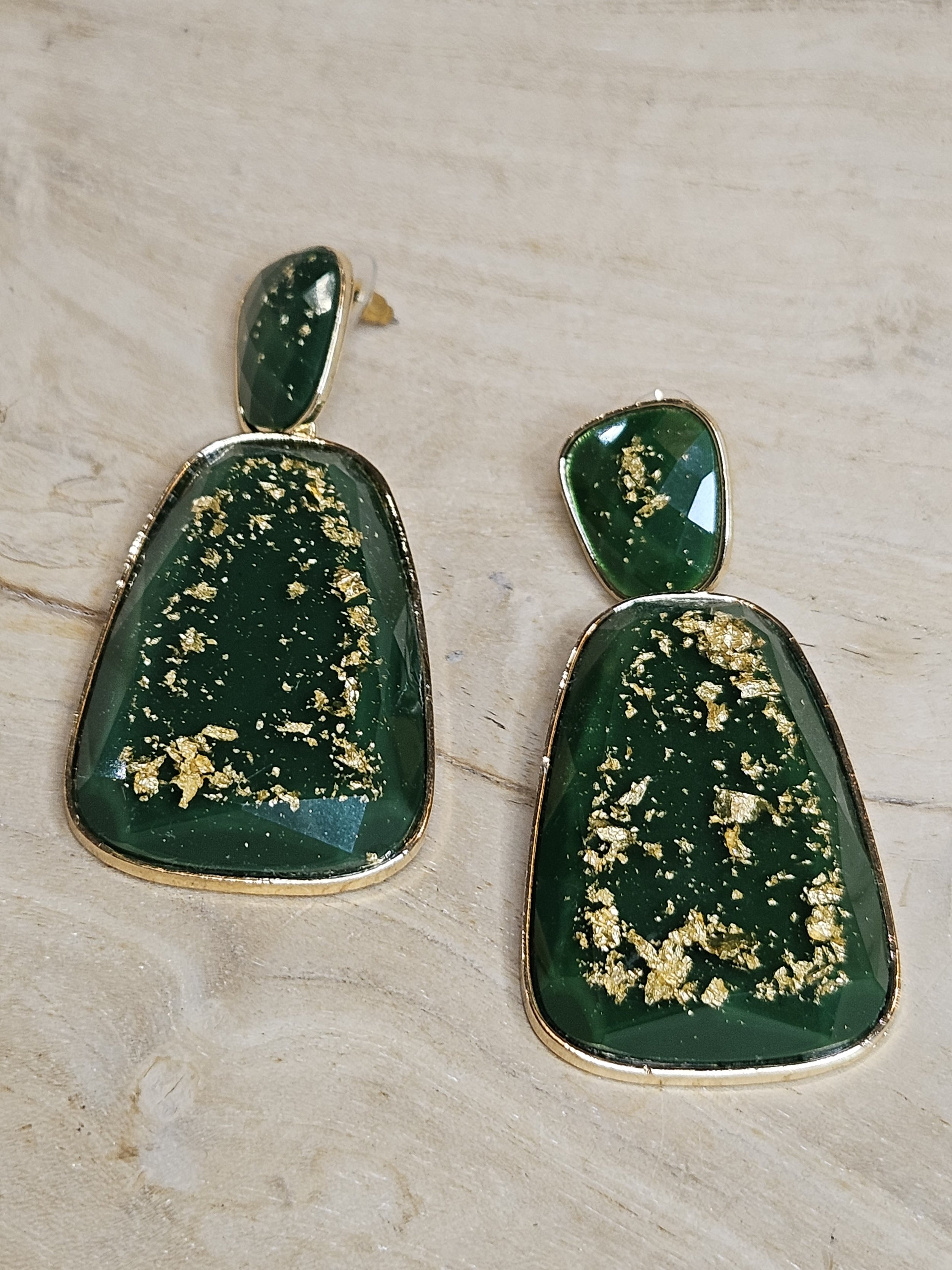 Emerald Drop Earring