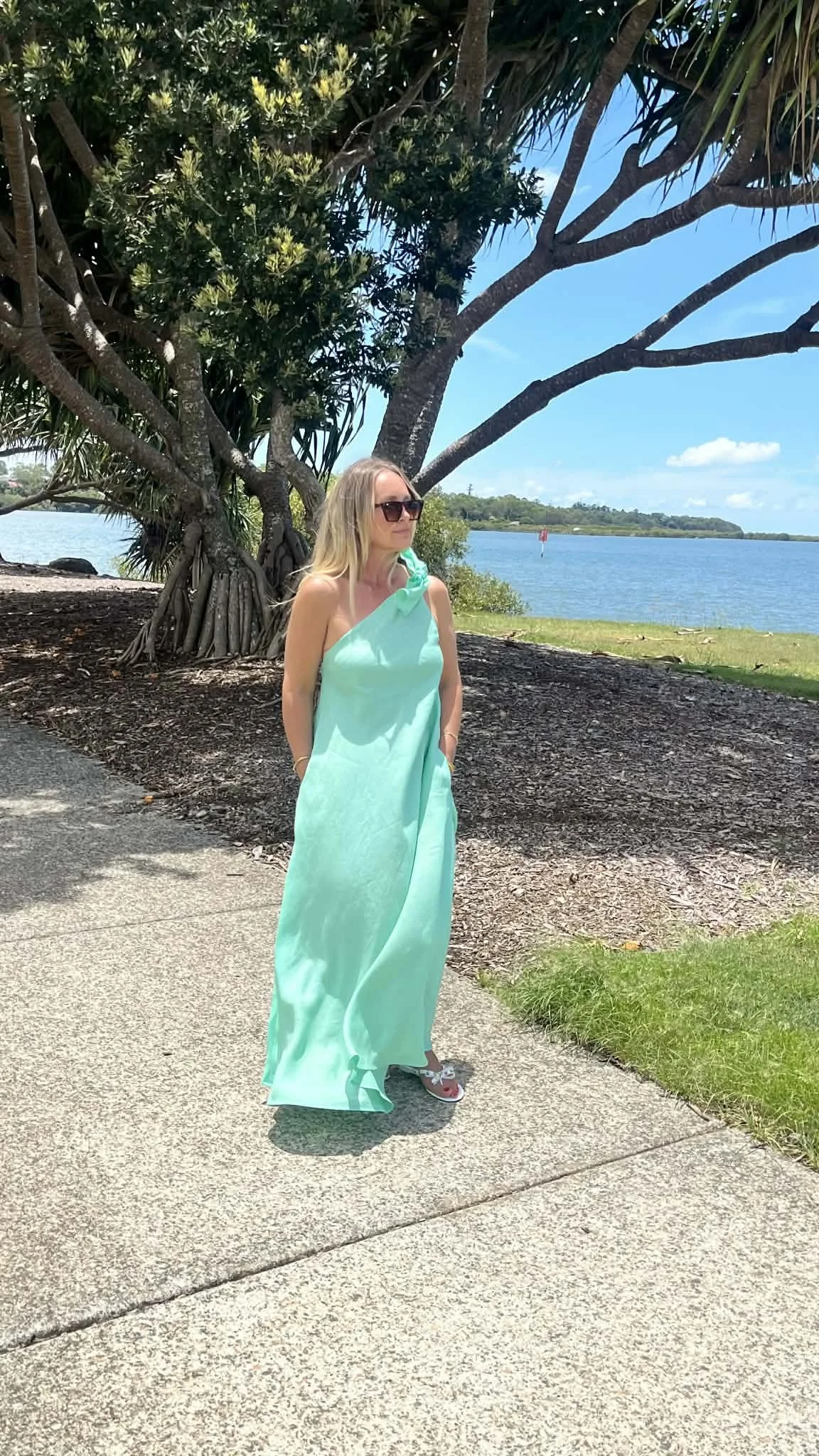 indy Mint Maxi Dress