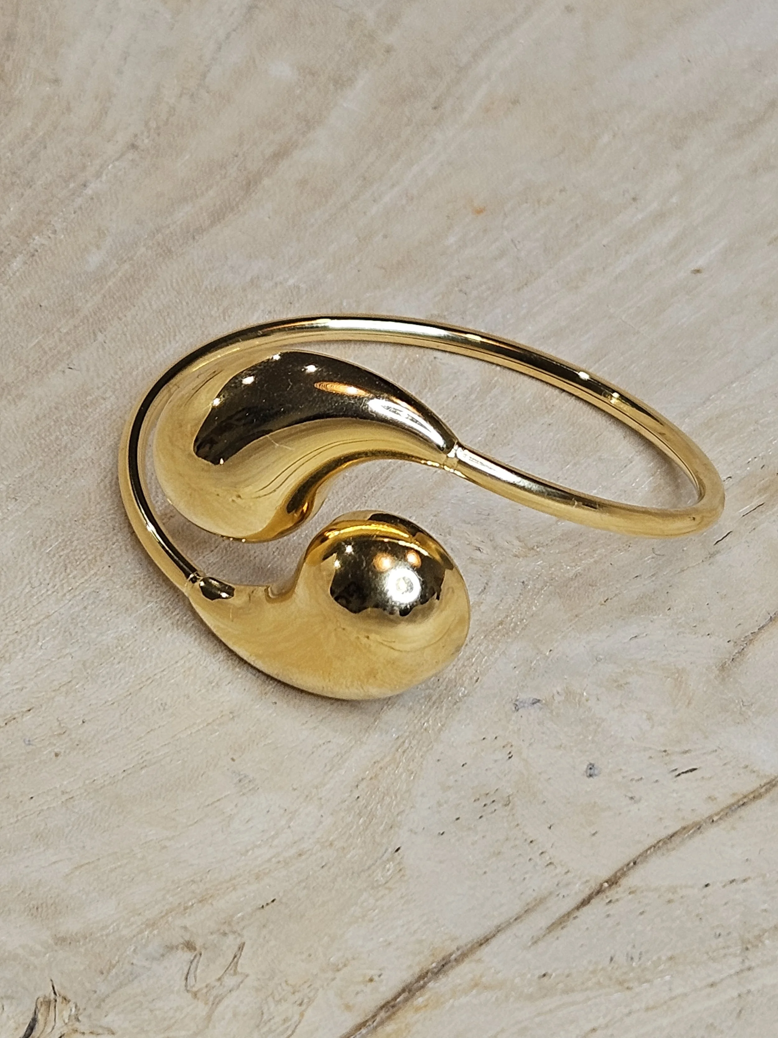 Gold Plated Sicily Bangle