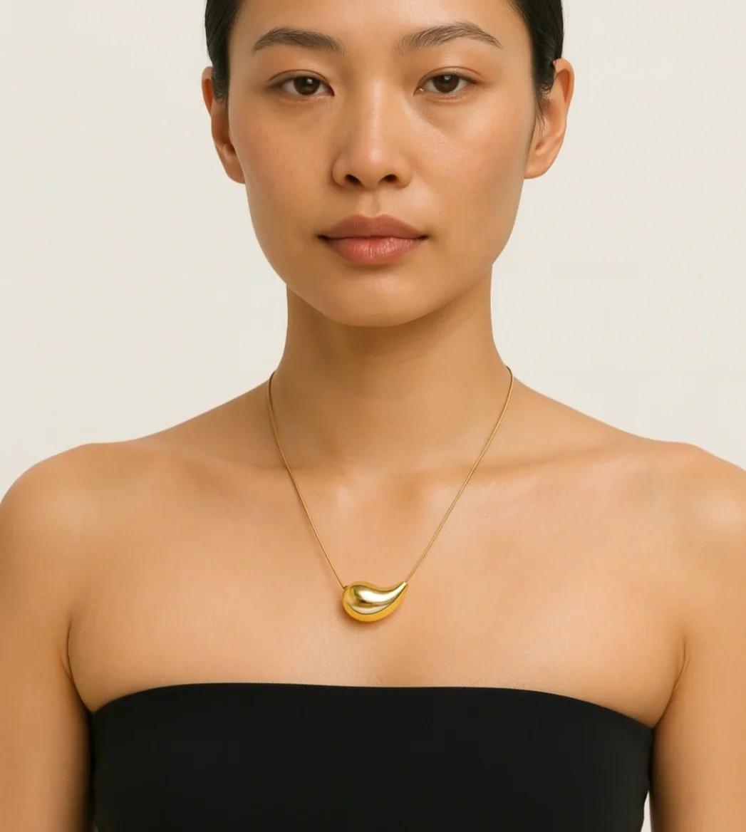 Lissy Drop Necklace Gold or Silver