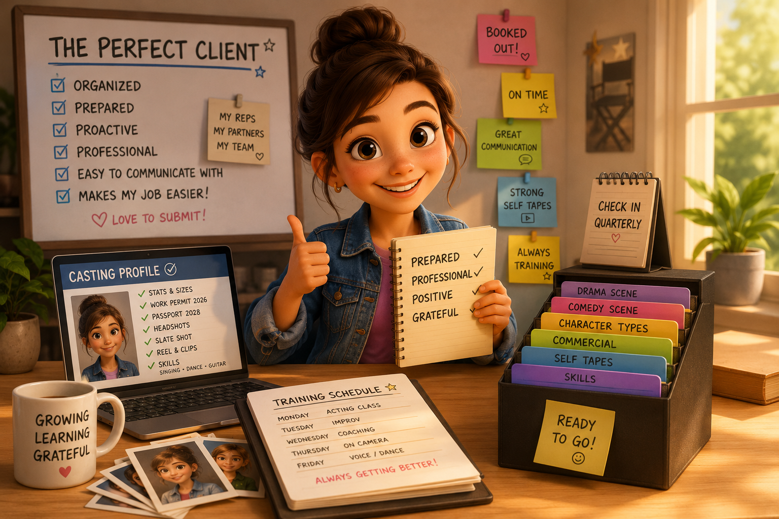 The Habits of Successful Actors: Becoming Your Agent’s Favorite Client