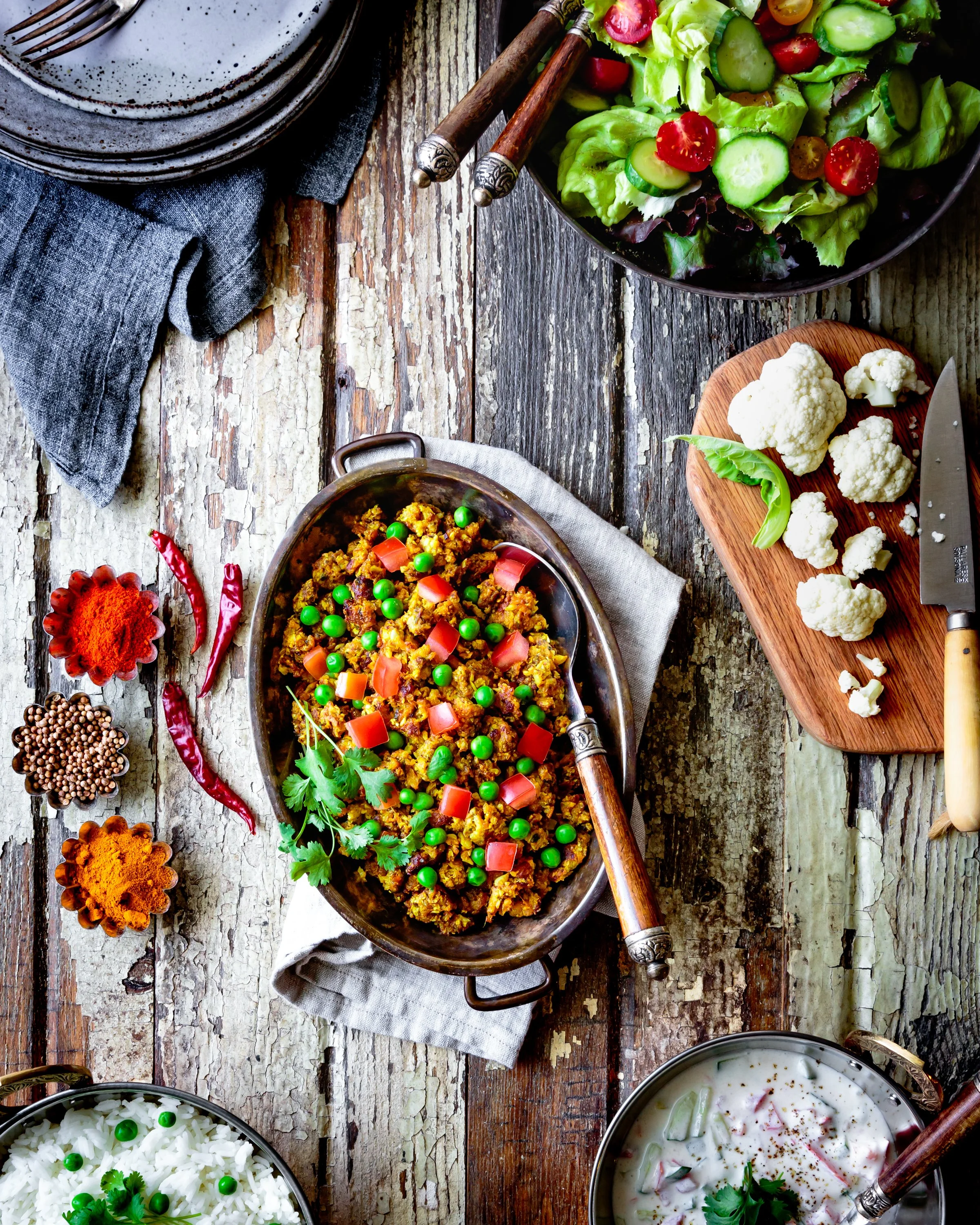 Cauliflower Keema