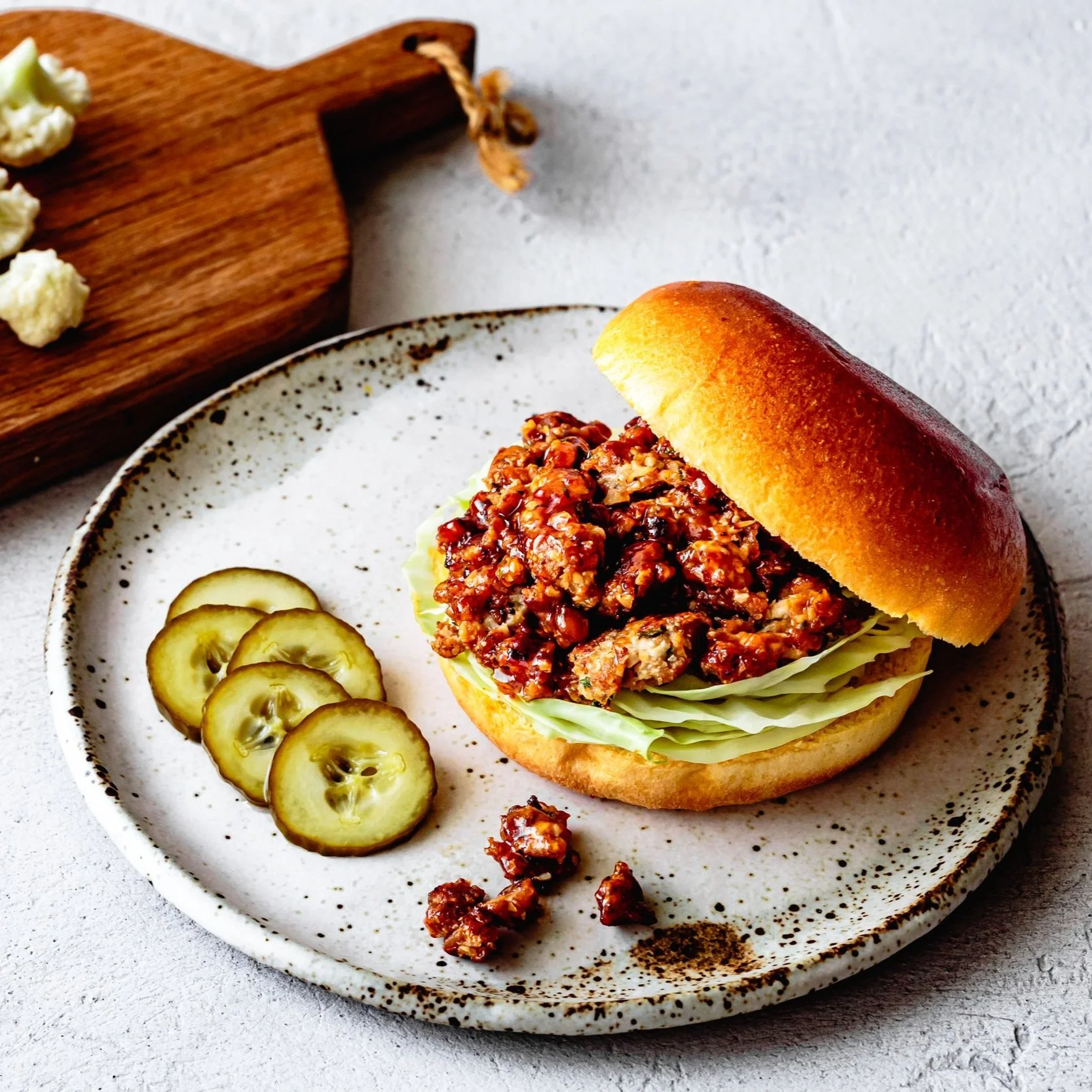 Cauliflower Sloppy Joes