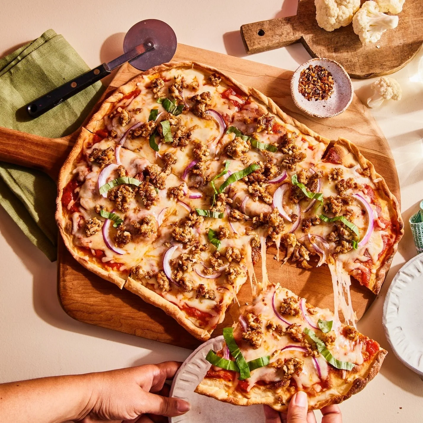 Italian Sausage Pizza