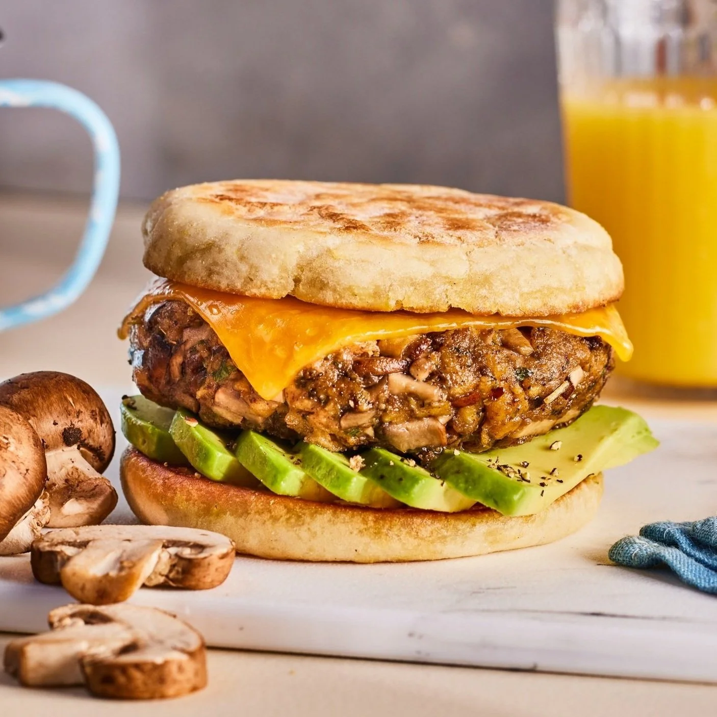 Breakfast Sausage Sandwich