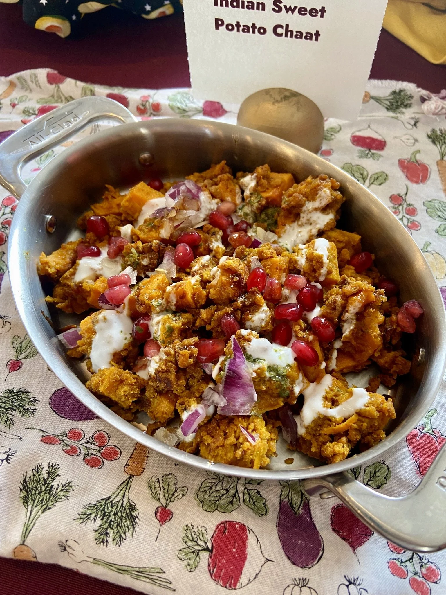 Sweet Potato Chaat
