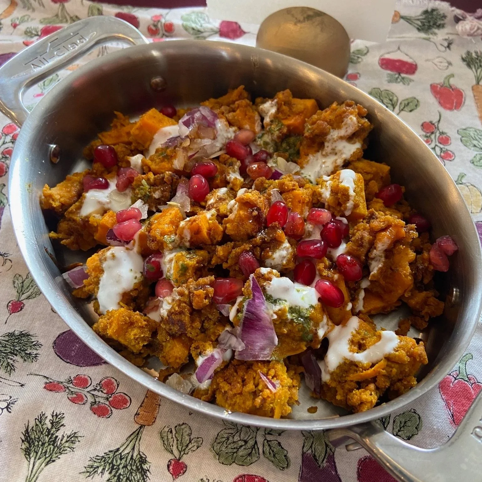 Sweet Potato Chaat