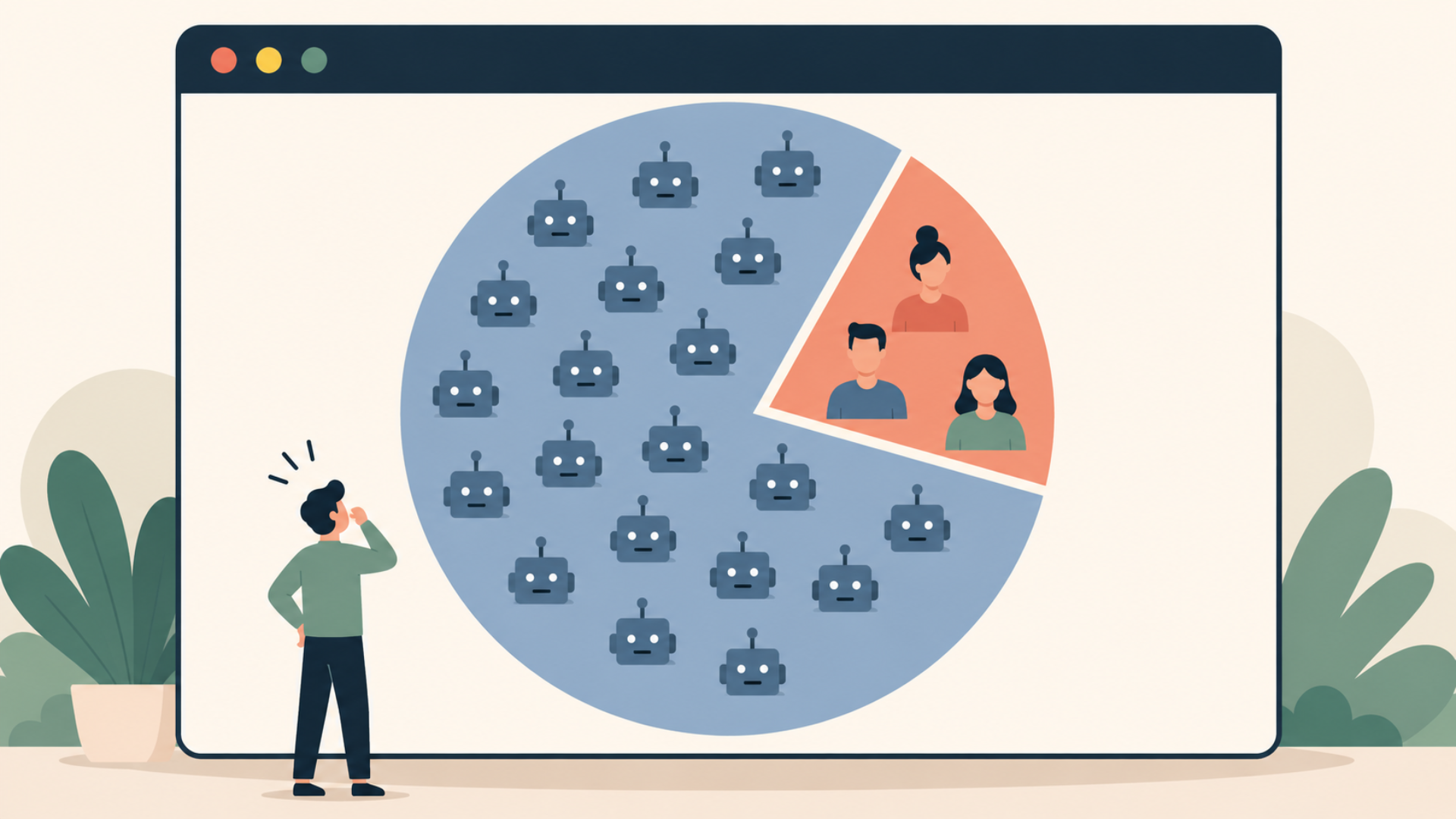 57% of the Internet Isn't Human Anymore