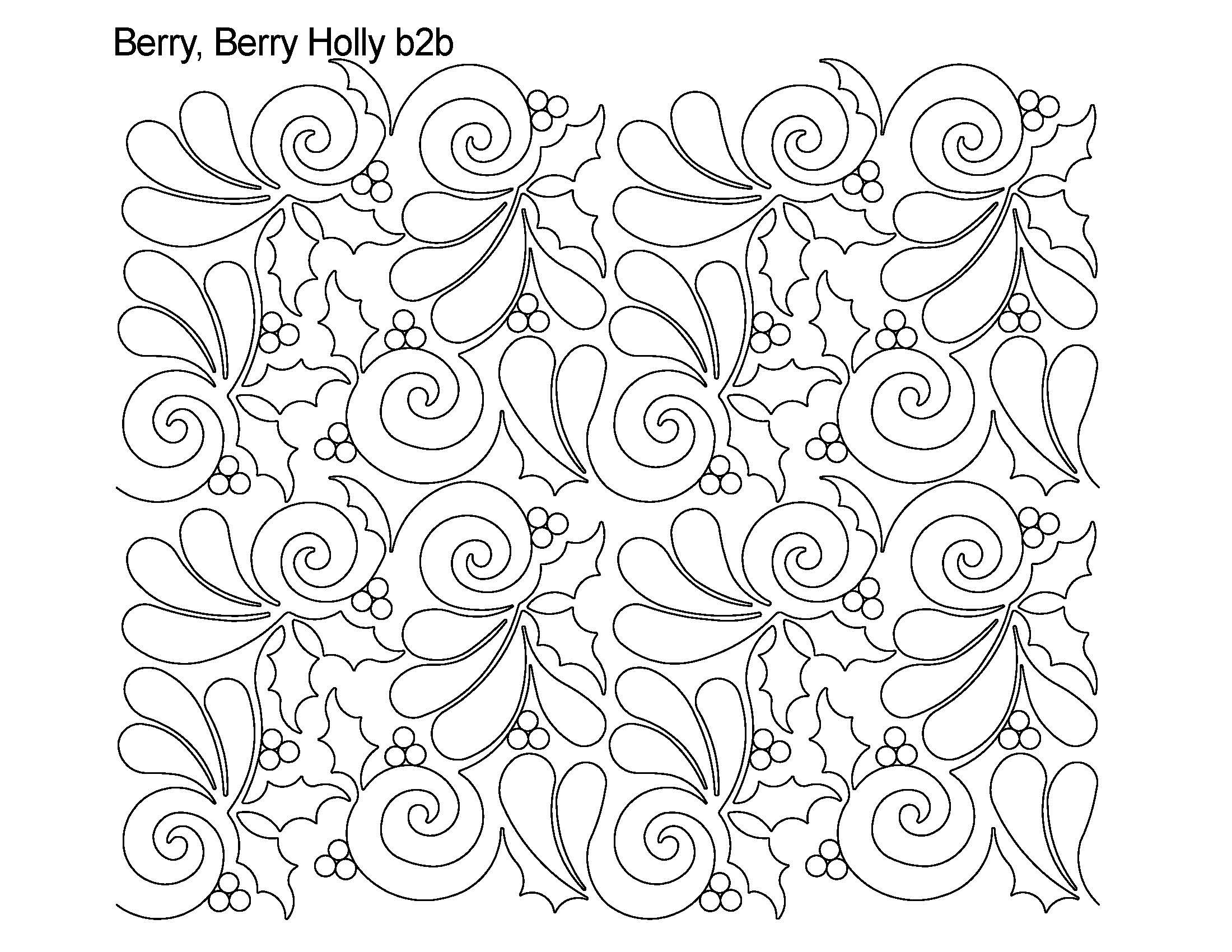 Berry Berry Holly (Anne Bright Designs)