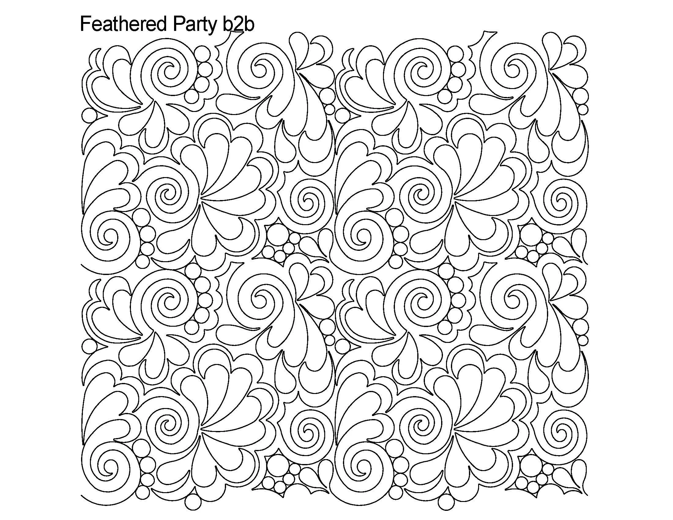 Feathered Party (Anne Bright Designs)
