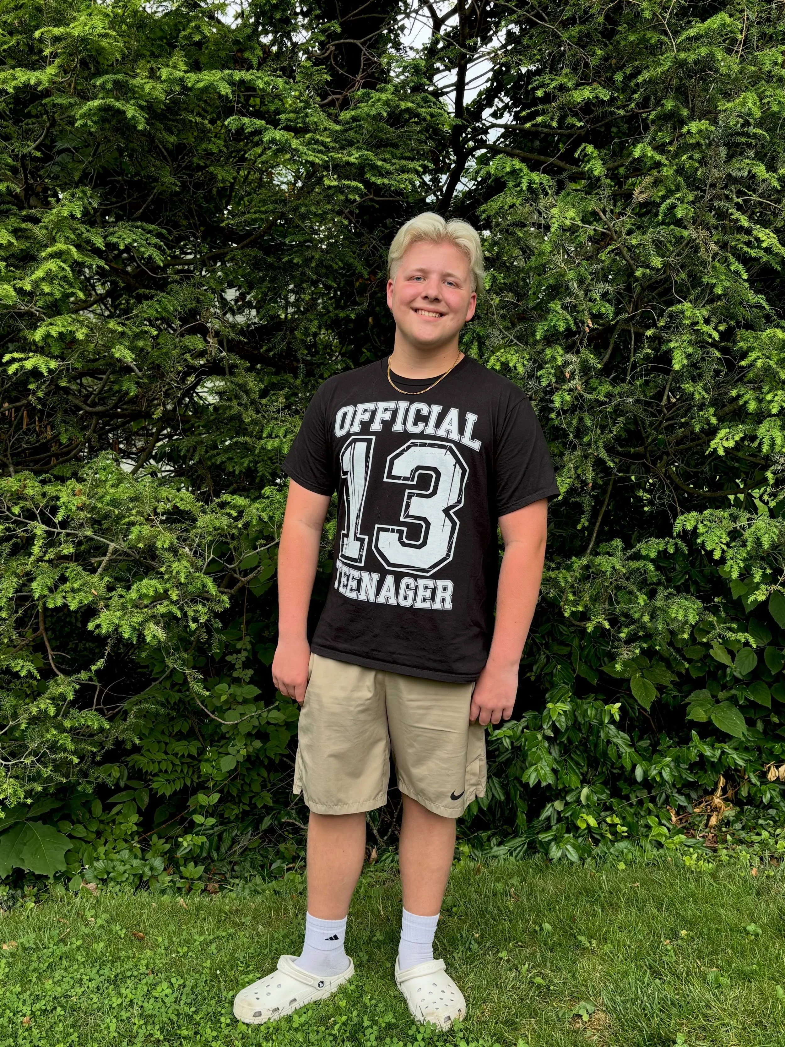 HAPPY BIRTHDAY EZRA! Somehow he turned 13 this month, WHAT?! Still trying to wrap my brain around the fact that our youngest is now a teenager. He makes me laugh so hard, the only one in @therowdyredcays who can out talk his mama, he&rsquo;s always d