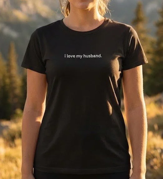 I Love My Husband-Women's Tee