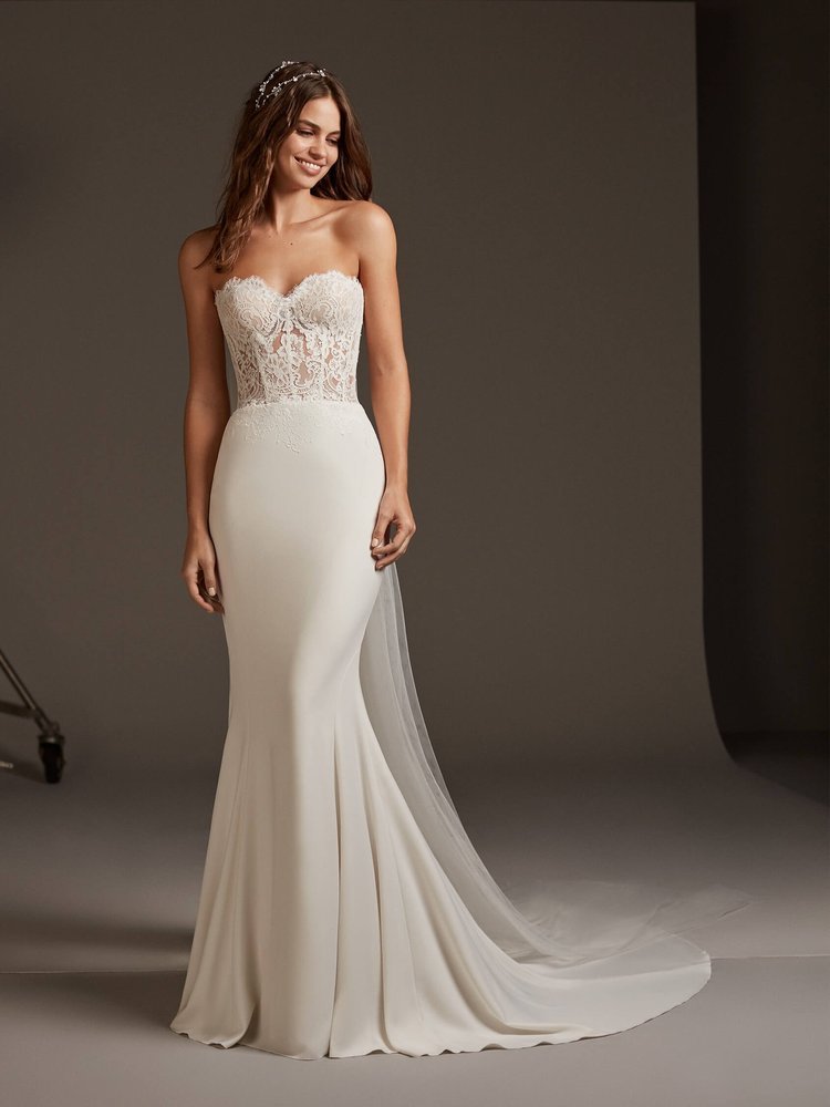 Top 3 Pronovias Wedding Gowns for a Modern Bride - Fashionably Yours Bridal  & Formal Wear