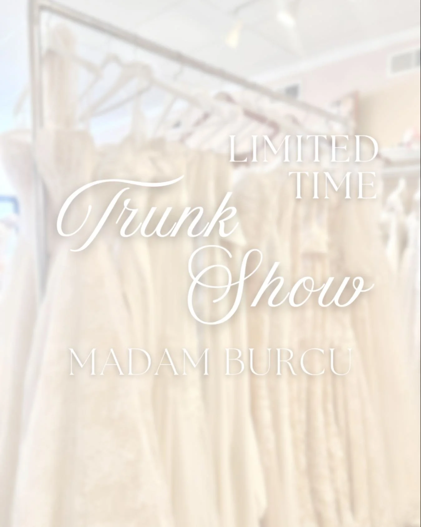 Trunk show time! ✨Stop in at Rosi&rsquo;s January 23 - February 1 for the Madam Burcu trunk show, featuring stunning, one-of-a-kind gowns.

The dresses won&rsquo;t be here long, so book online at rosisbridalstudio.com! 🤍🙌🏻

#bridal #wedding #bride