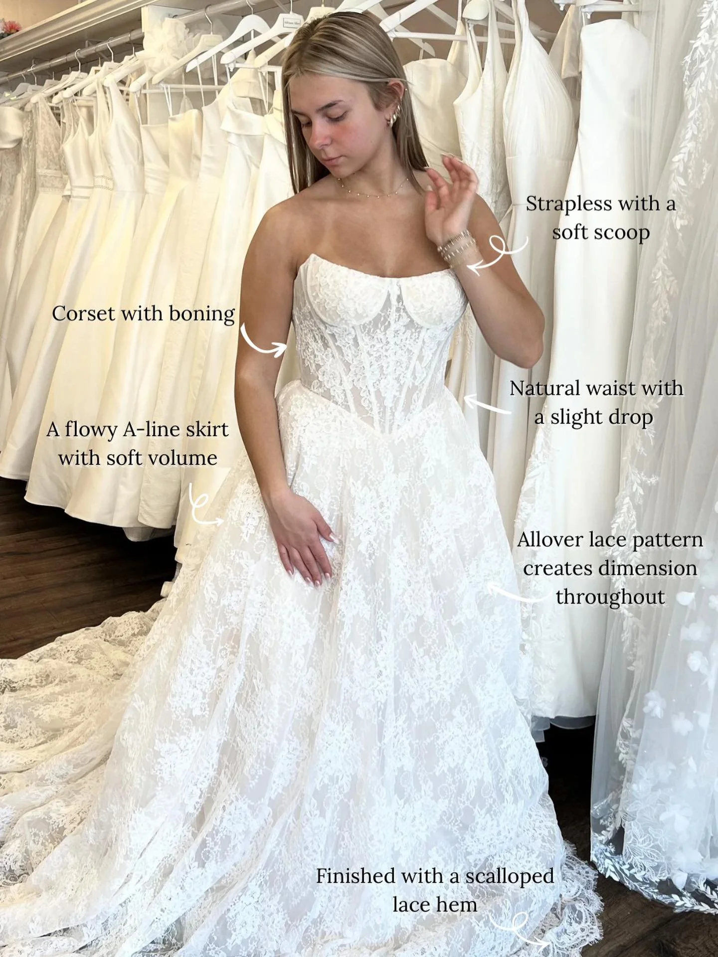 You&rsquo;re not going to find this dress anywhere else&hellip;

Meet Ciel &mdash; our most popular gown and a private label design, exclusively at our boutique.

Designed for the bride who wants something timeless but still feels fresh, Ciel feature