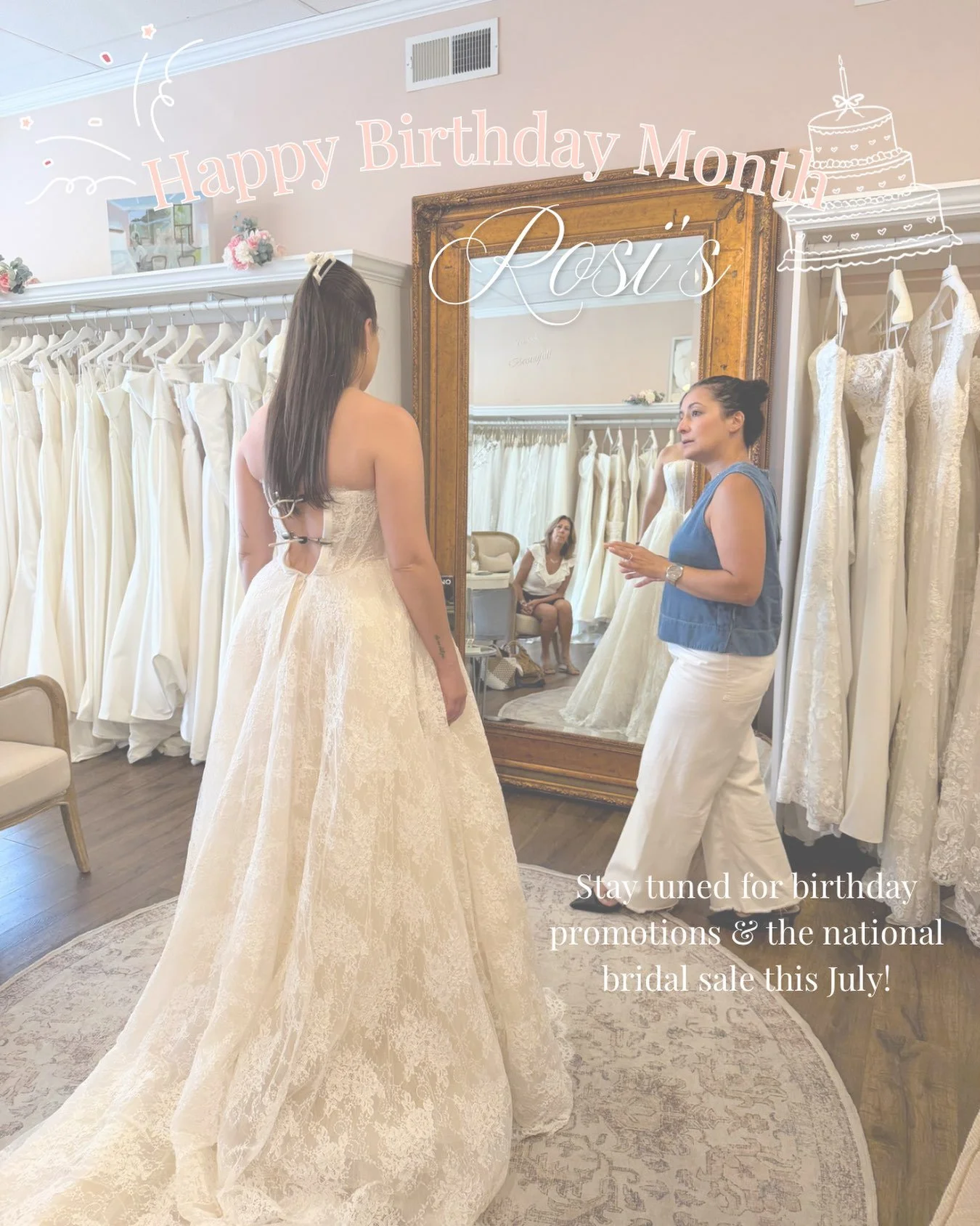 Eight years already!

This month, we&rsquo;re celebrating Rosi&rsquo;s Bridal Studio&rsquo;s 8th birthday, and we couldn&rsquo;t think of a better way to celebrate than by giving back to the brides who make what we do so meaningful.

All month long, 