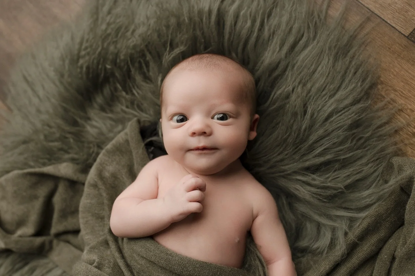 Look at this handsome little fella. During his photo session, he woke up from one of his naps to say hello!

I had such a fun time capturing these photos of the little one, but also catching up with the parents. I can&rsquo;t wait for many more sessi