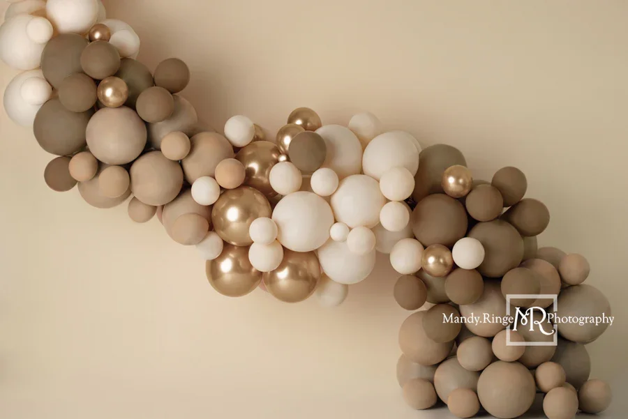 BOHO NEUTRAL BALLOONS