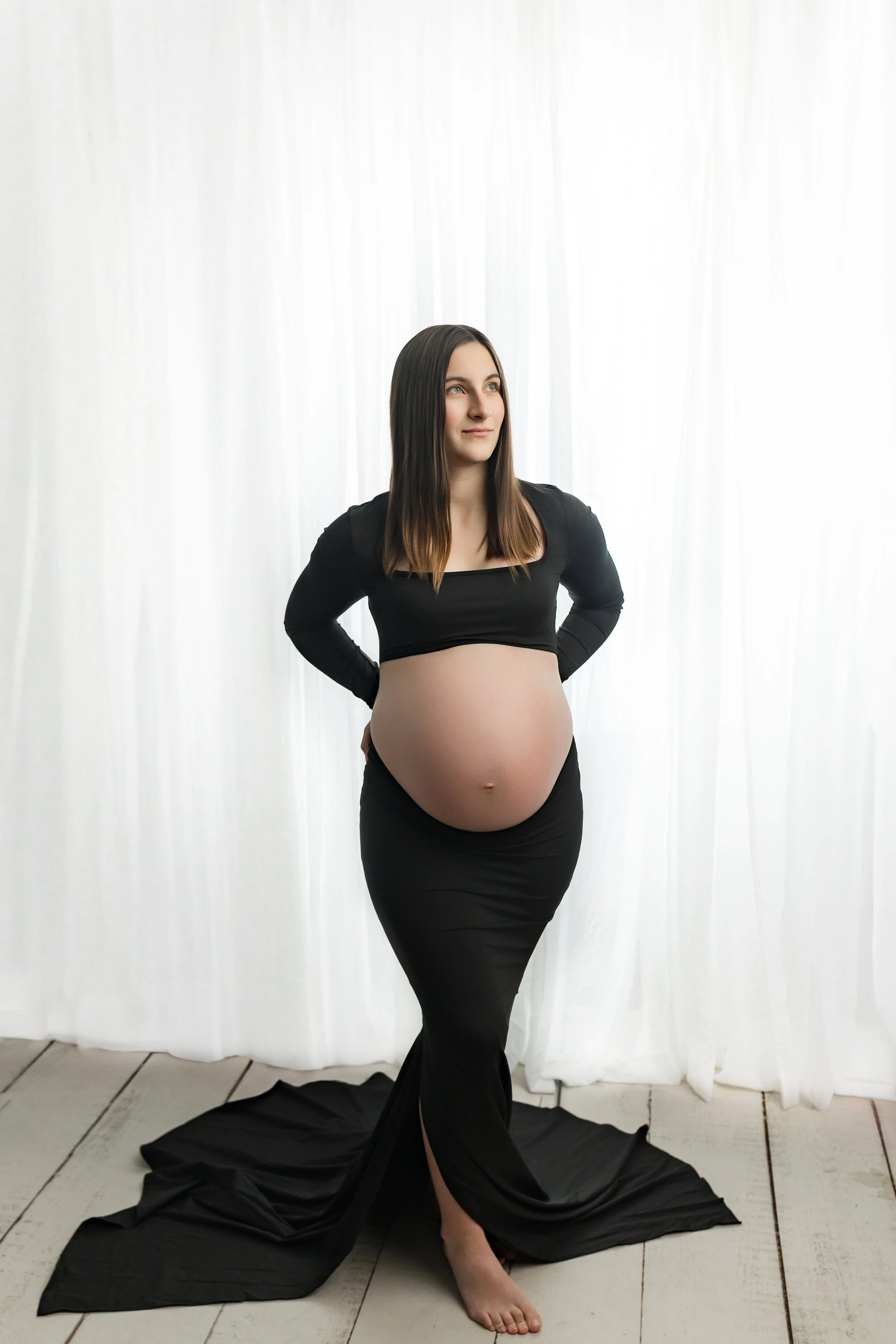 Maternity Gowns for wear with Jen Marie Photography maternity photo session