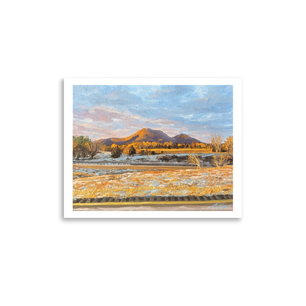 Winter's Gold Print