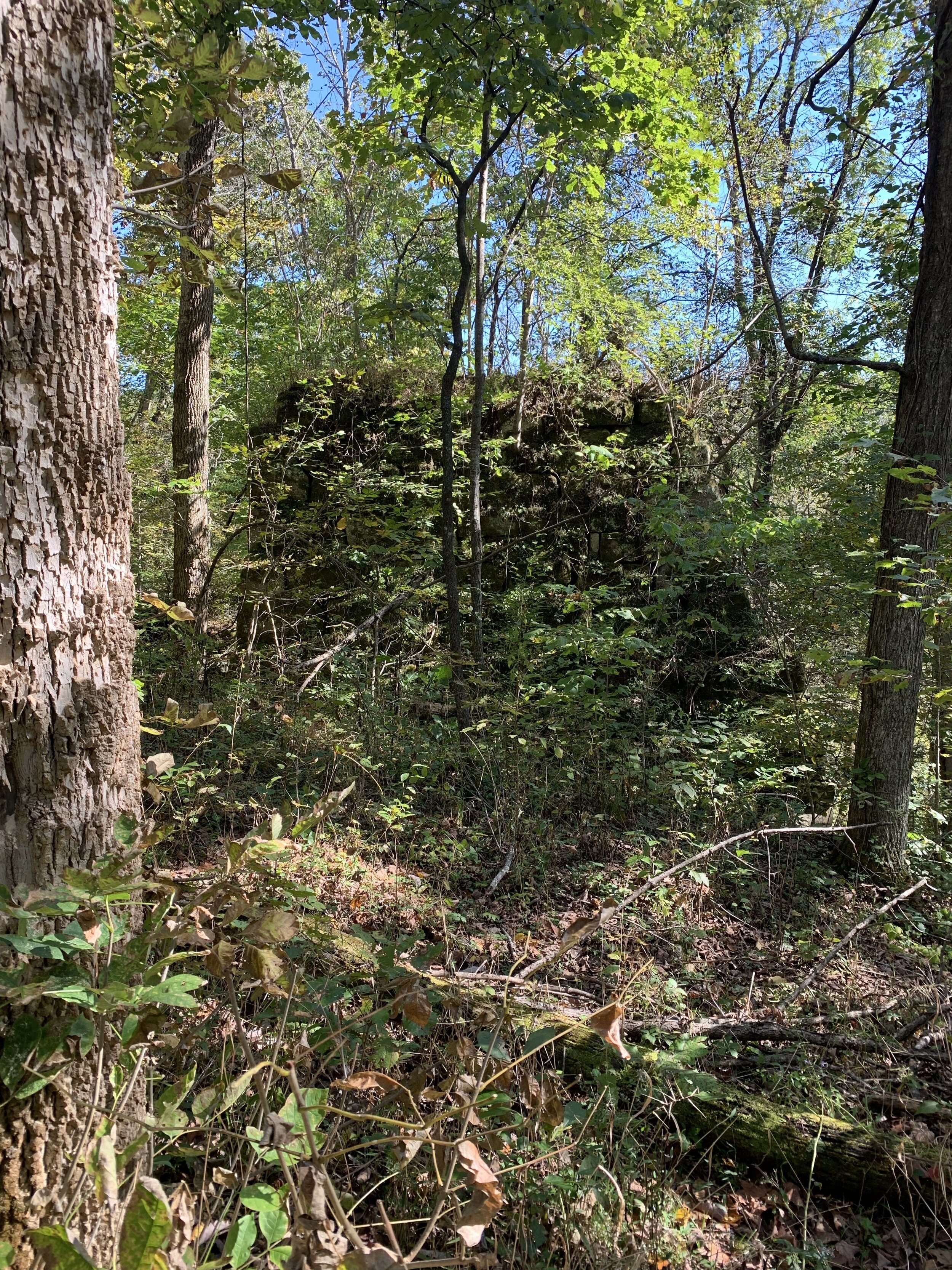 Top-Rear of the Furnace, Your First View as You Approach