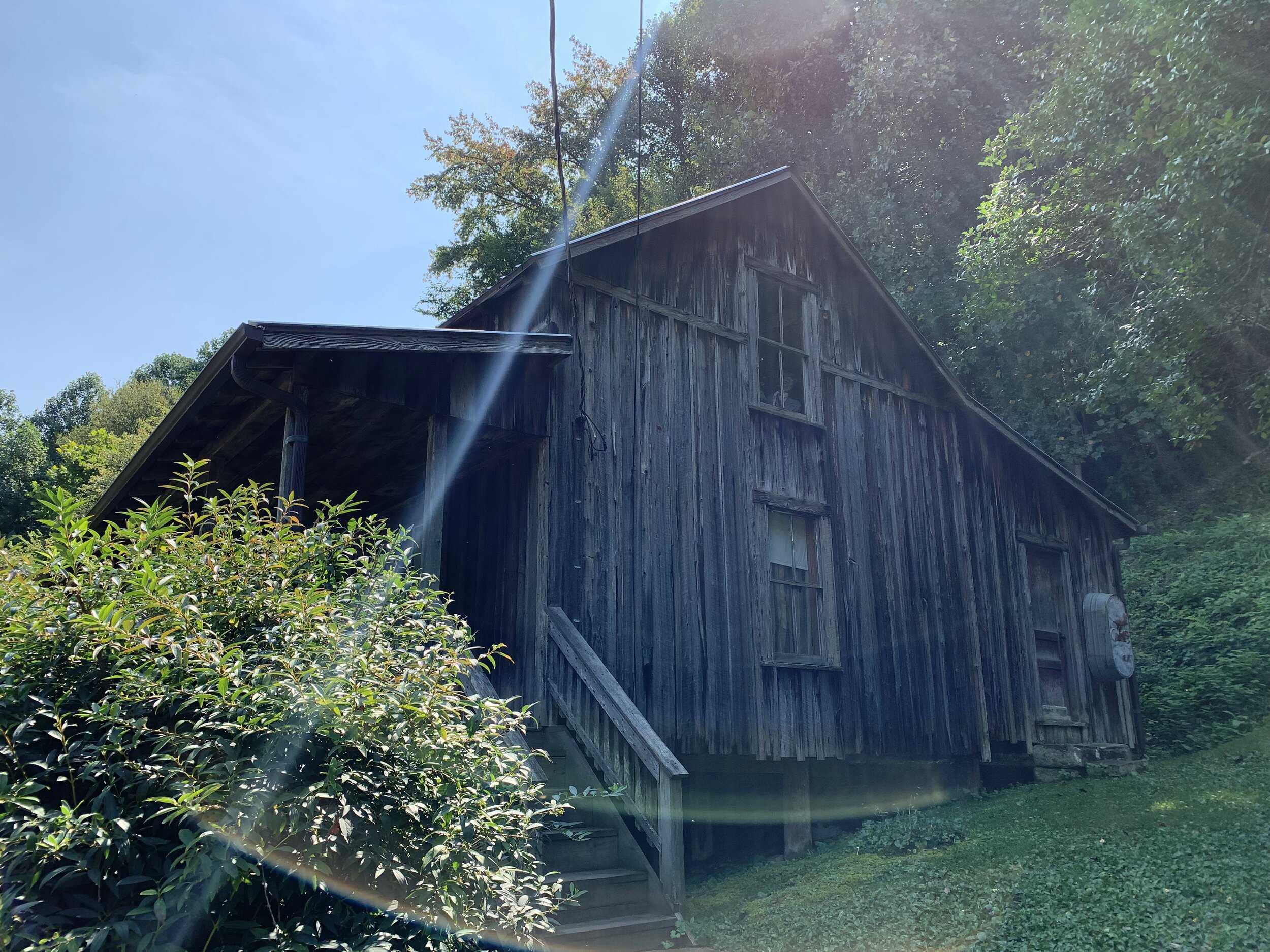 Side-View of the Family Home