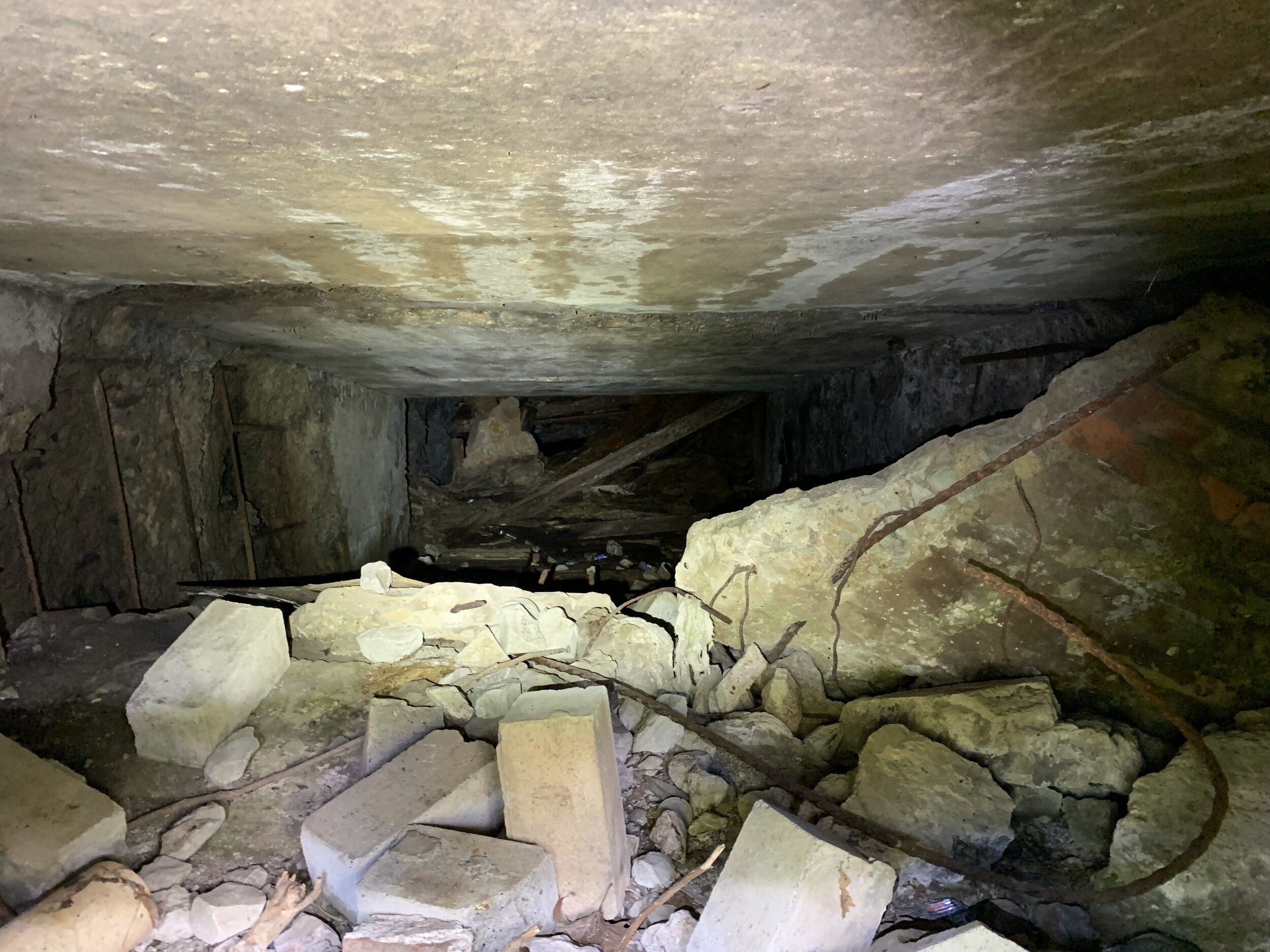 Looking into the Entrance to the Mine