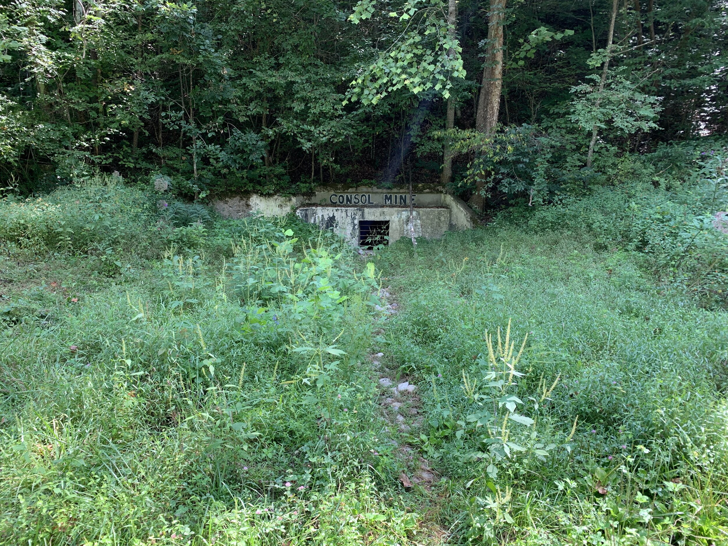 Entrance to the Local Coal Mine Where Loretta's Dad Worked