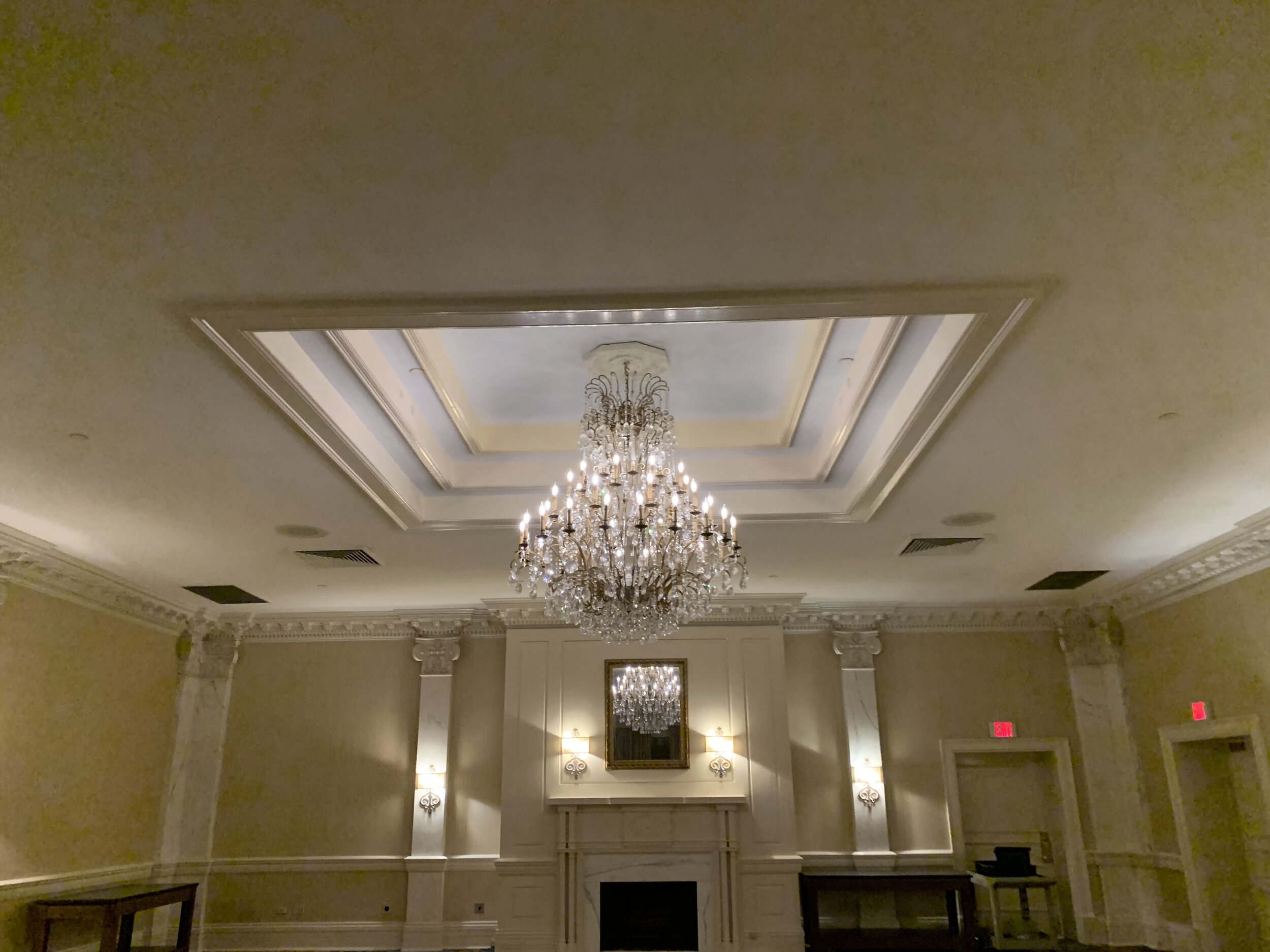 Fireplace in the Ballroom