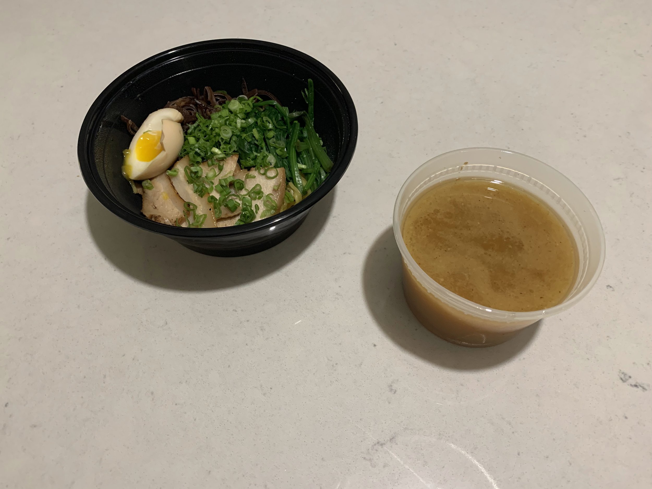 Ramen Bowl with Broth Separate
