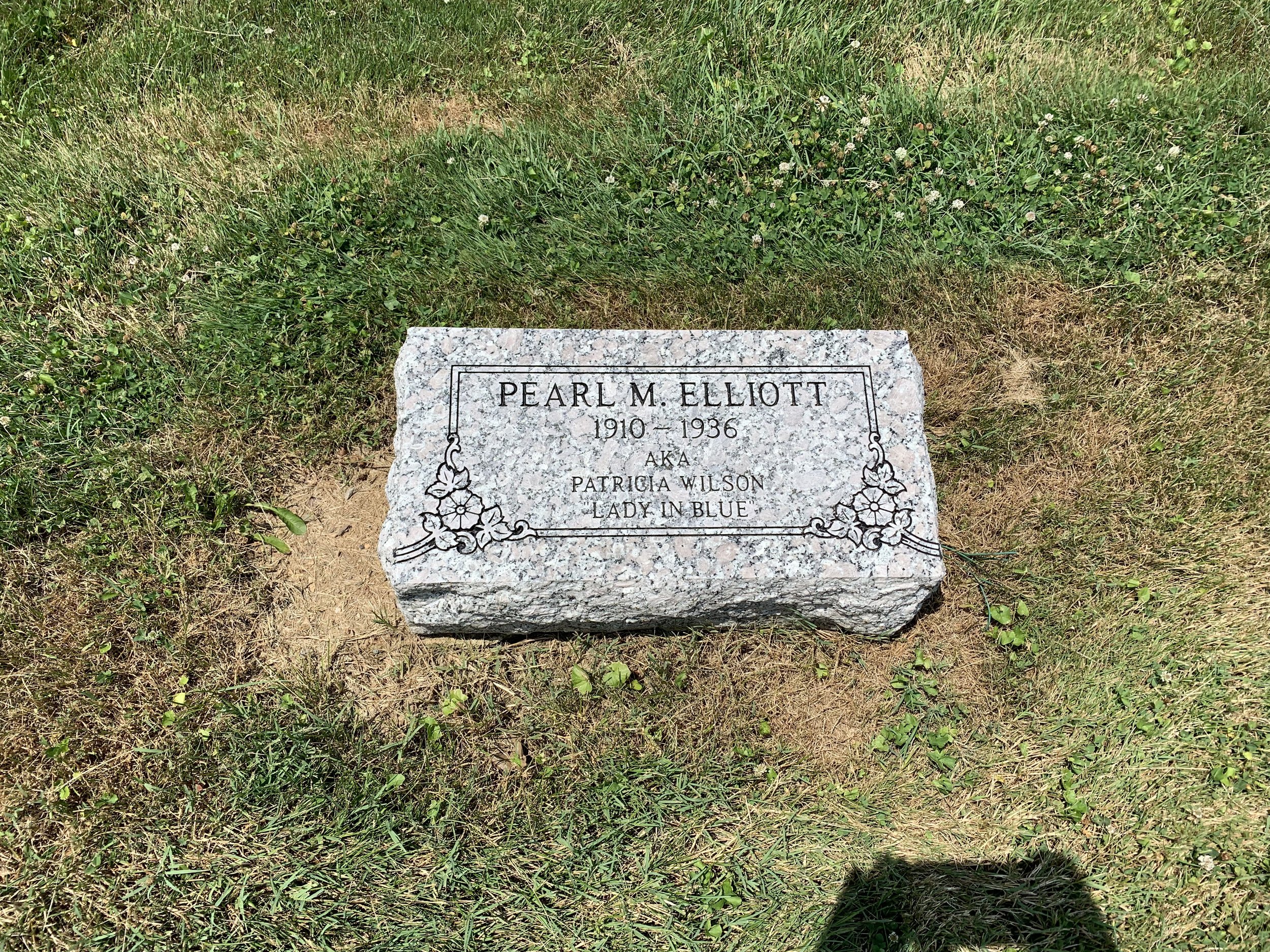 Pearl Elliot's Grave