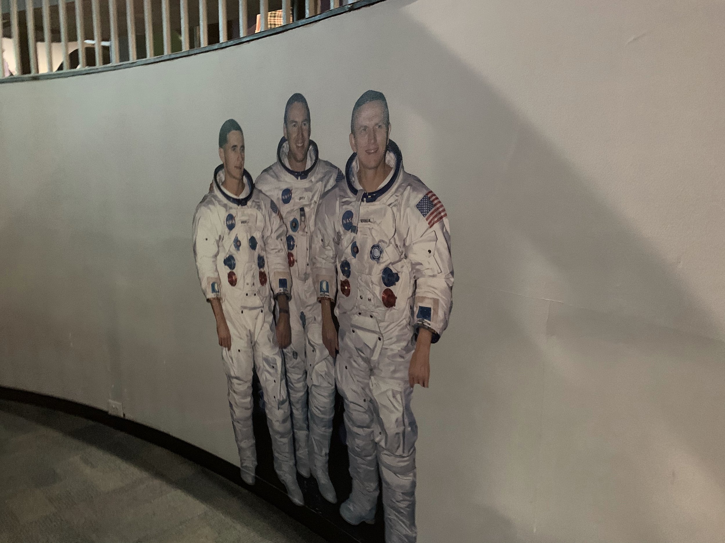 Life-Sized Poster of Borman, Anders, and Lovell