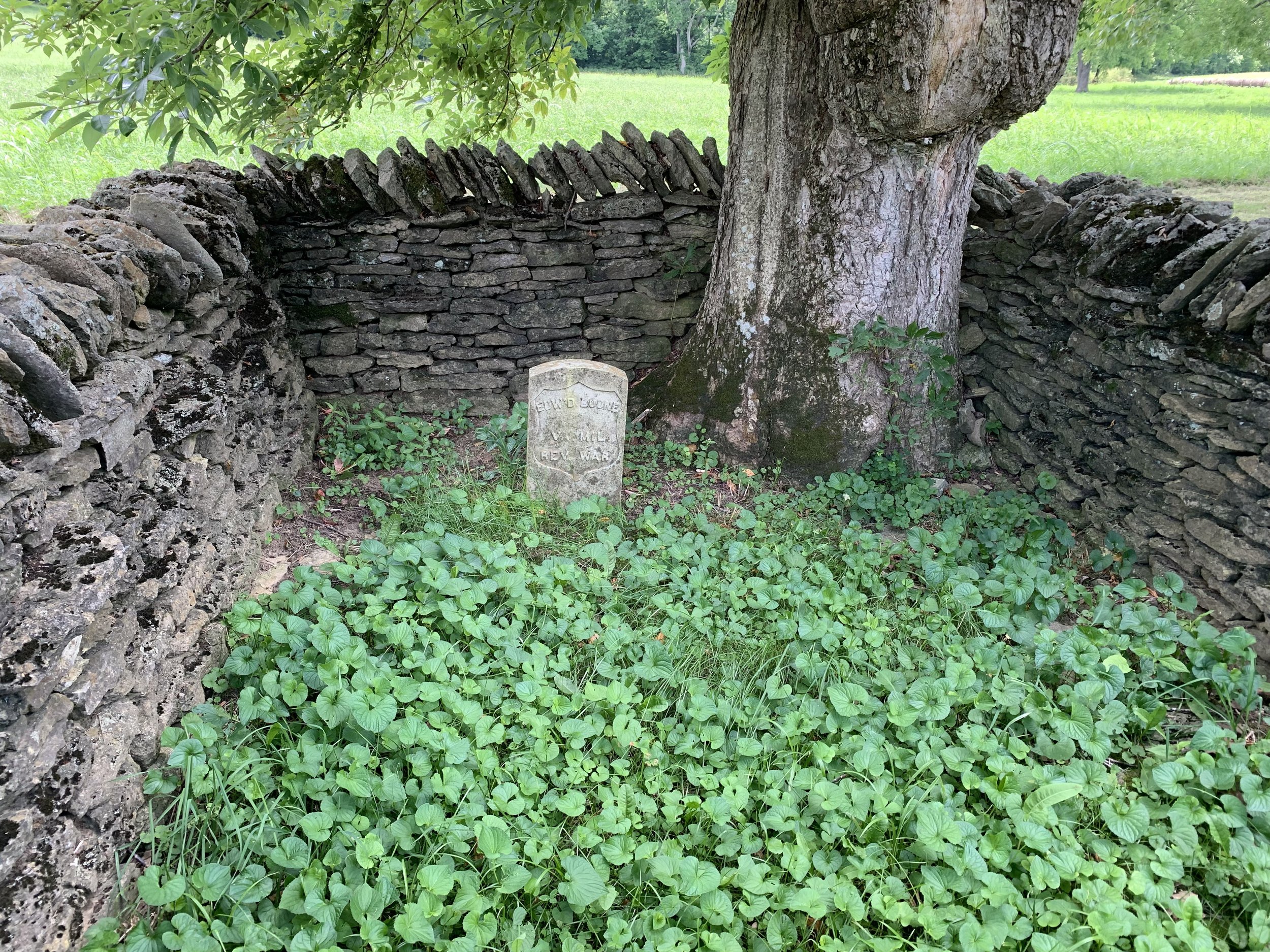 Close-up of the Grave