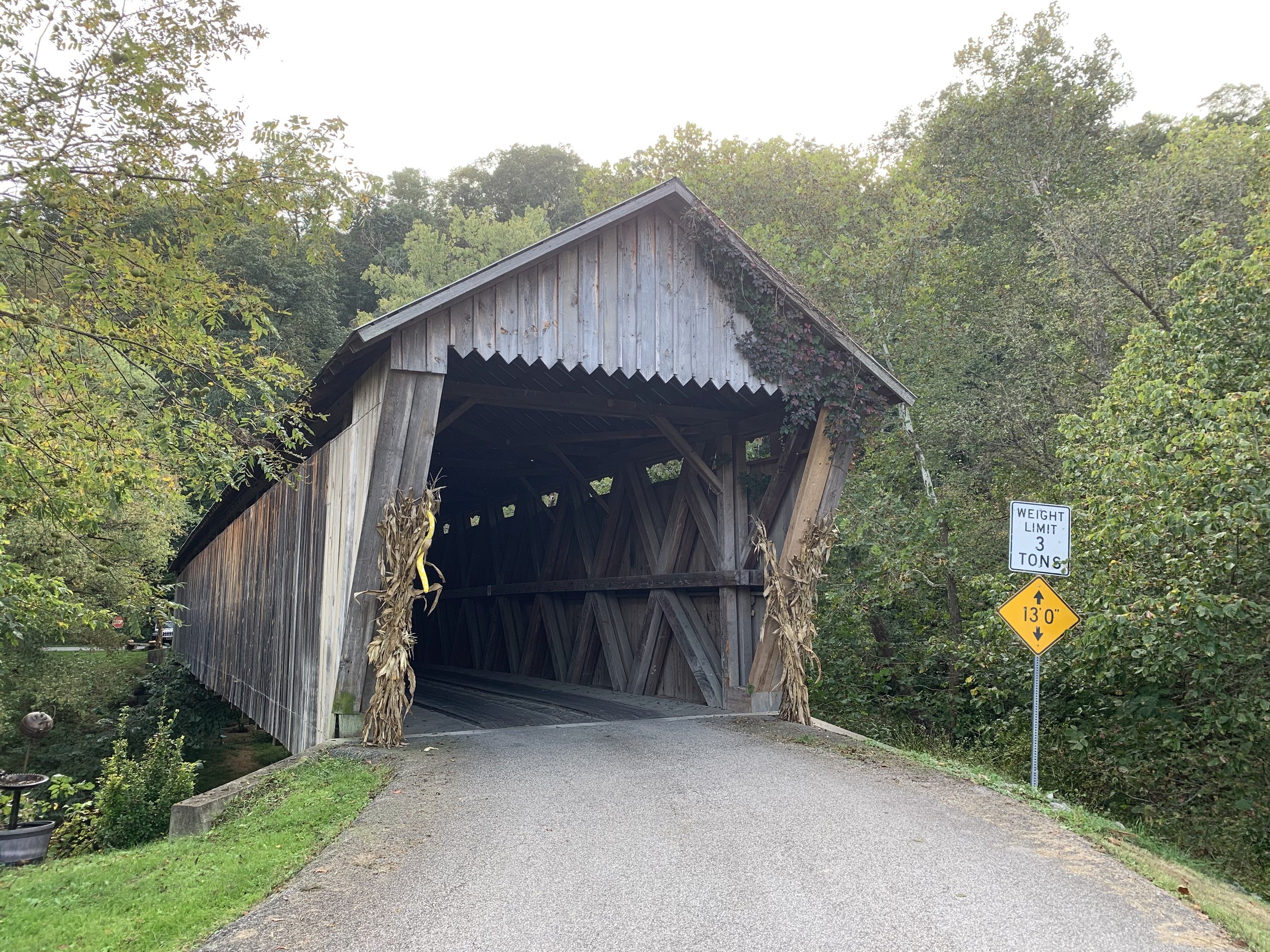 Approaching the Bridge from the South Side